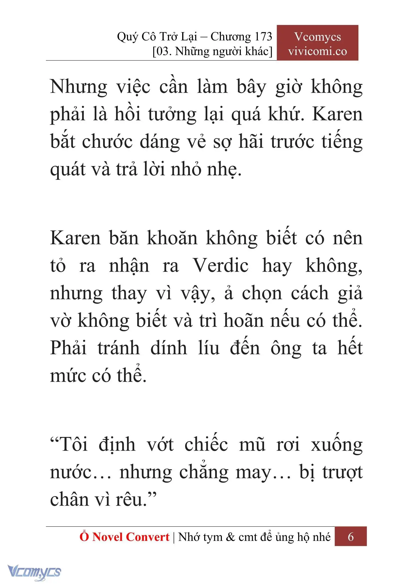 [Novel] Quý Cô Trở Lại Chapter 173 - Trang 9