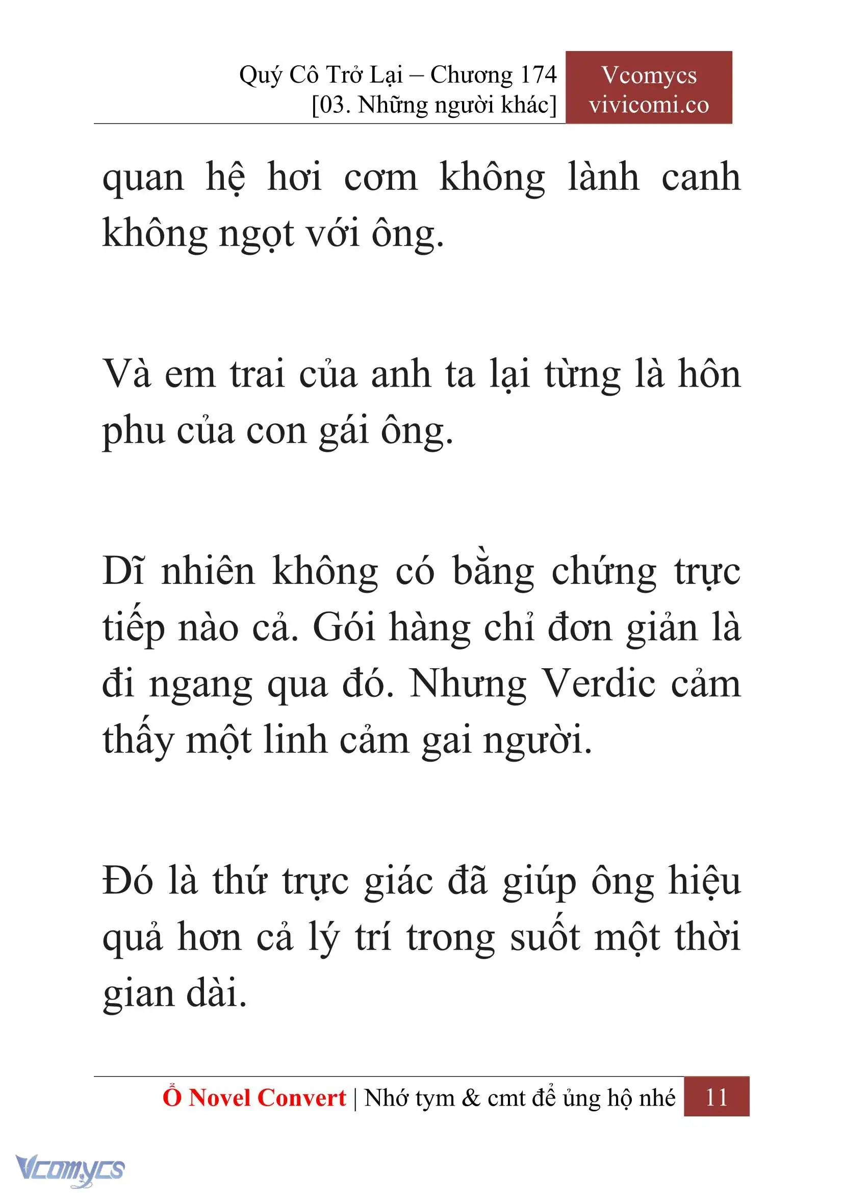 [Novel] Quý Cô Trở Lại Chapter 174 - Trang 14