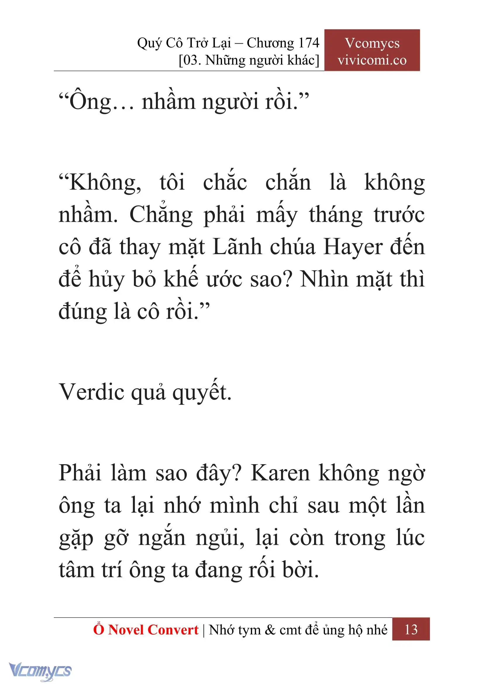 [Novel] Quý Cô Trở Lại Chapter 174 - Trang 16