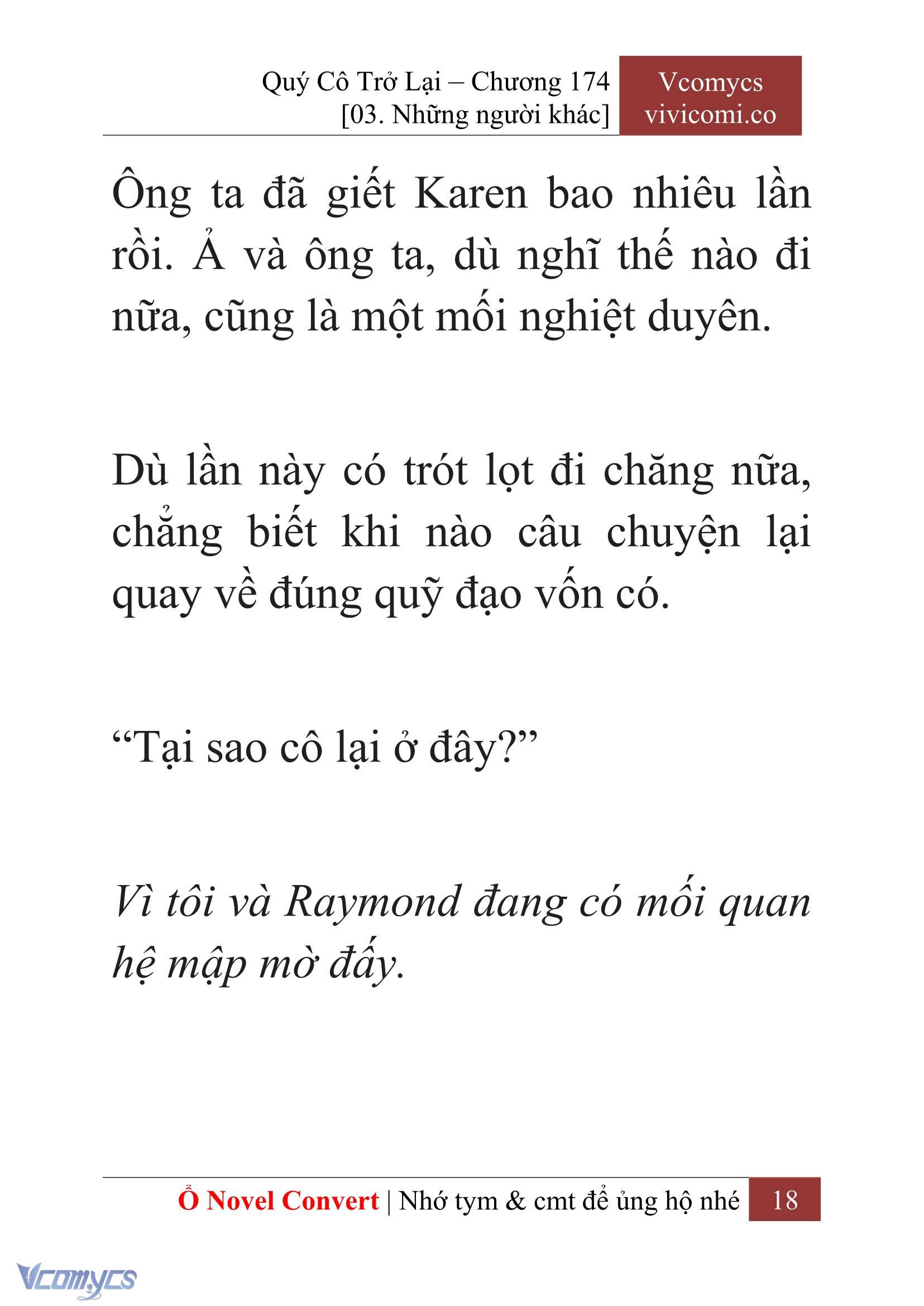 [Novel] Quý Cô Trở Lại Chapter 174 - Trang 21