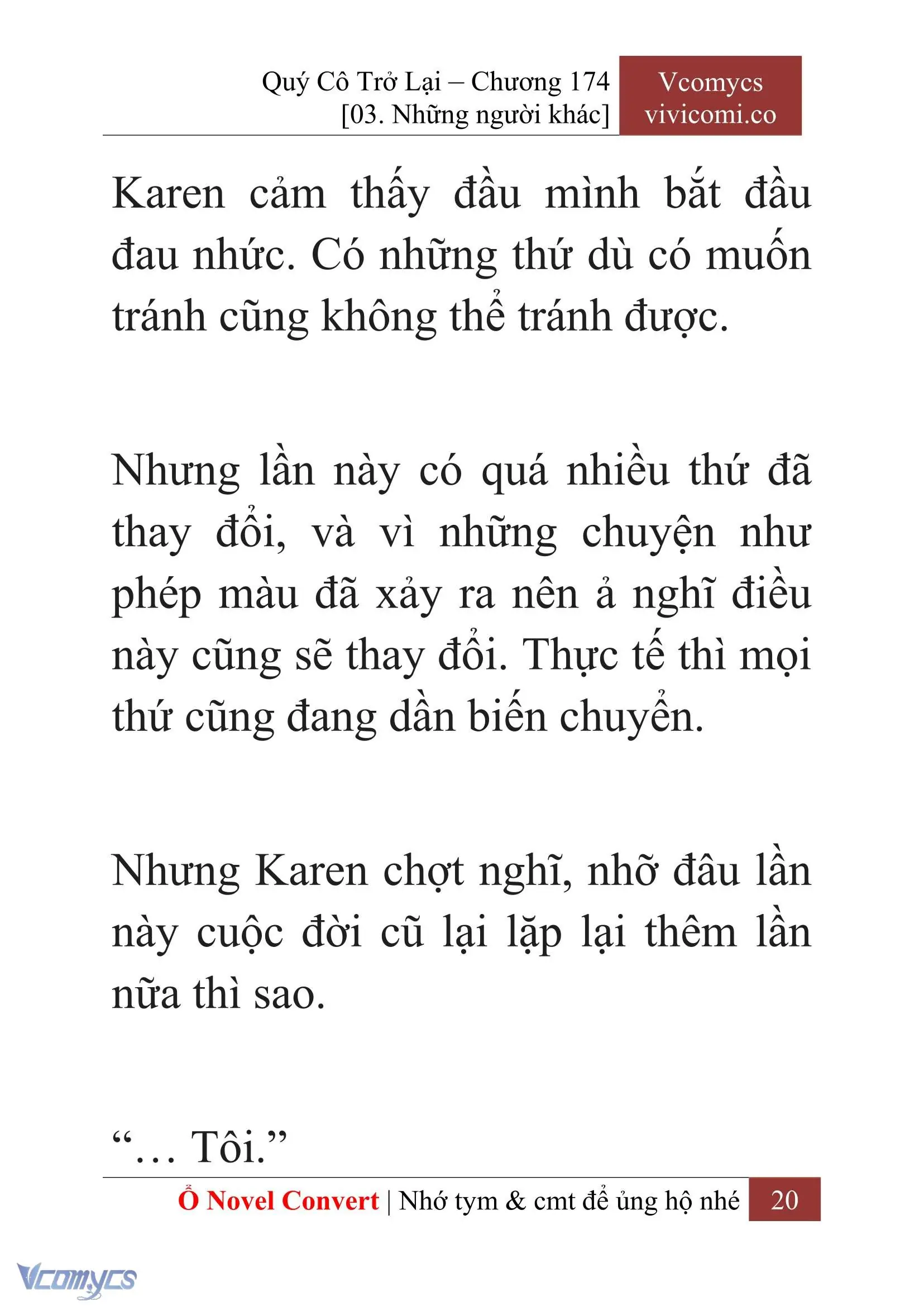 [Novel] Quý Cô Trở Lại Chapter 174 - Trang 23