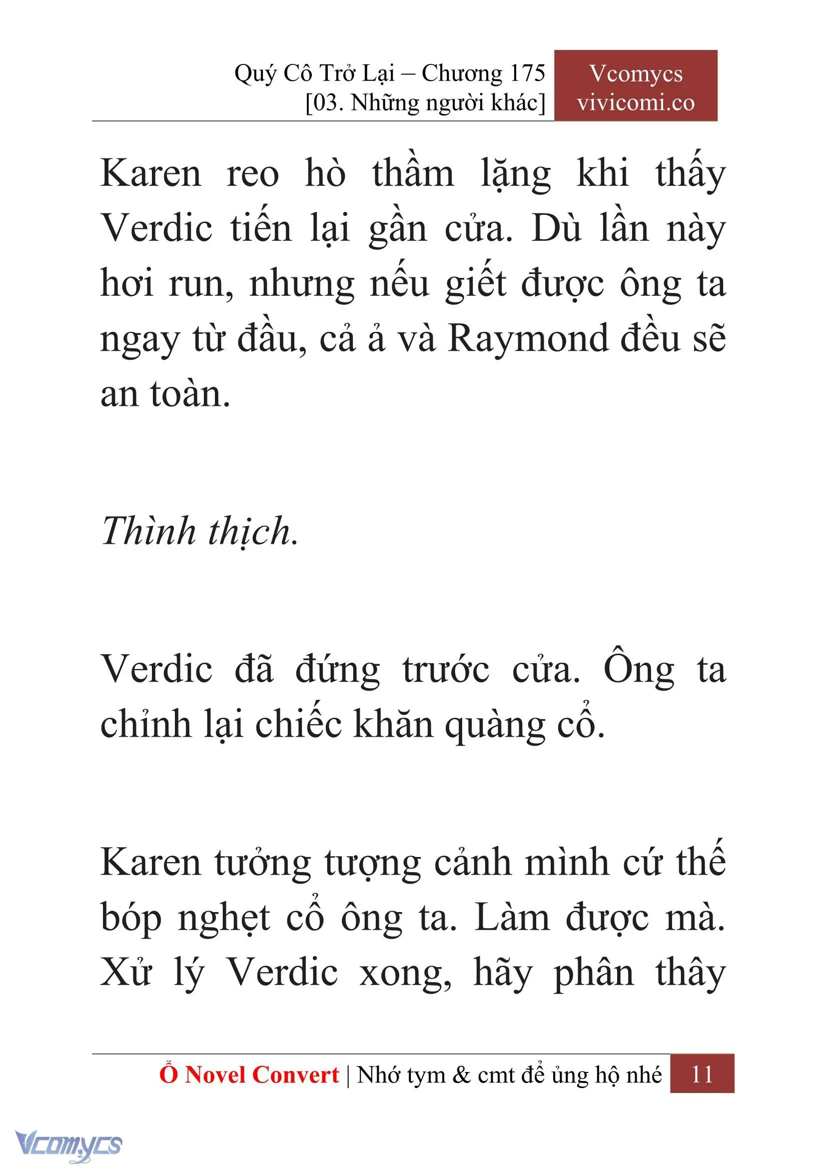 [Novel] Quý Cô Trở Lại Chapter 175 - Trang 14