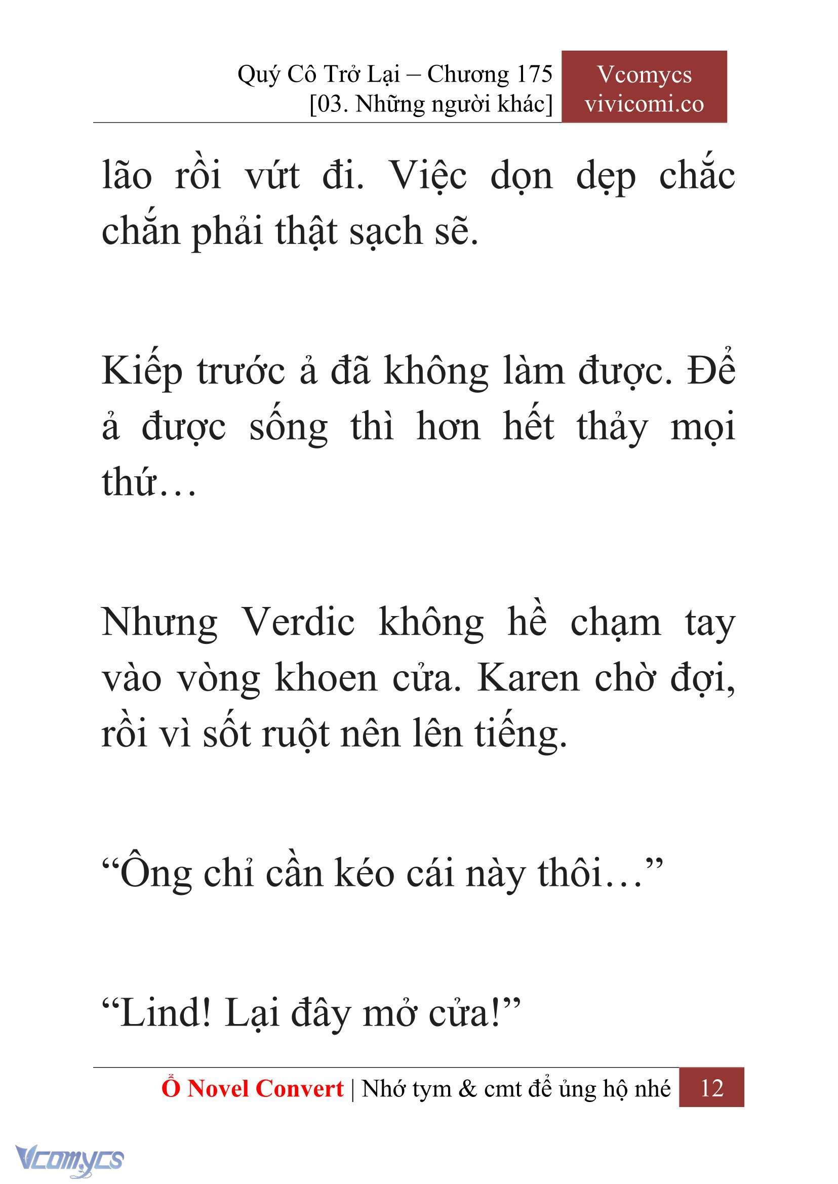 [Novel] Quý Cô Trở Lại Chapter 175 - Trang 15