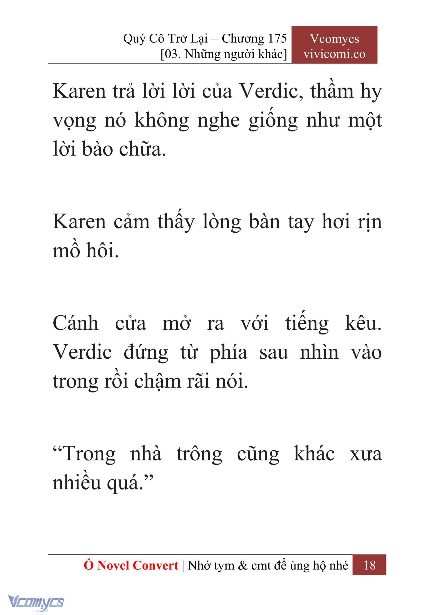 [Novel] Quý Cô Trở Lại Chapter 175 - Trang 21