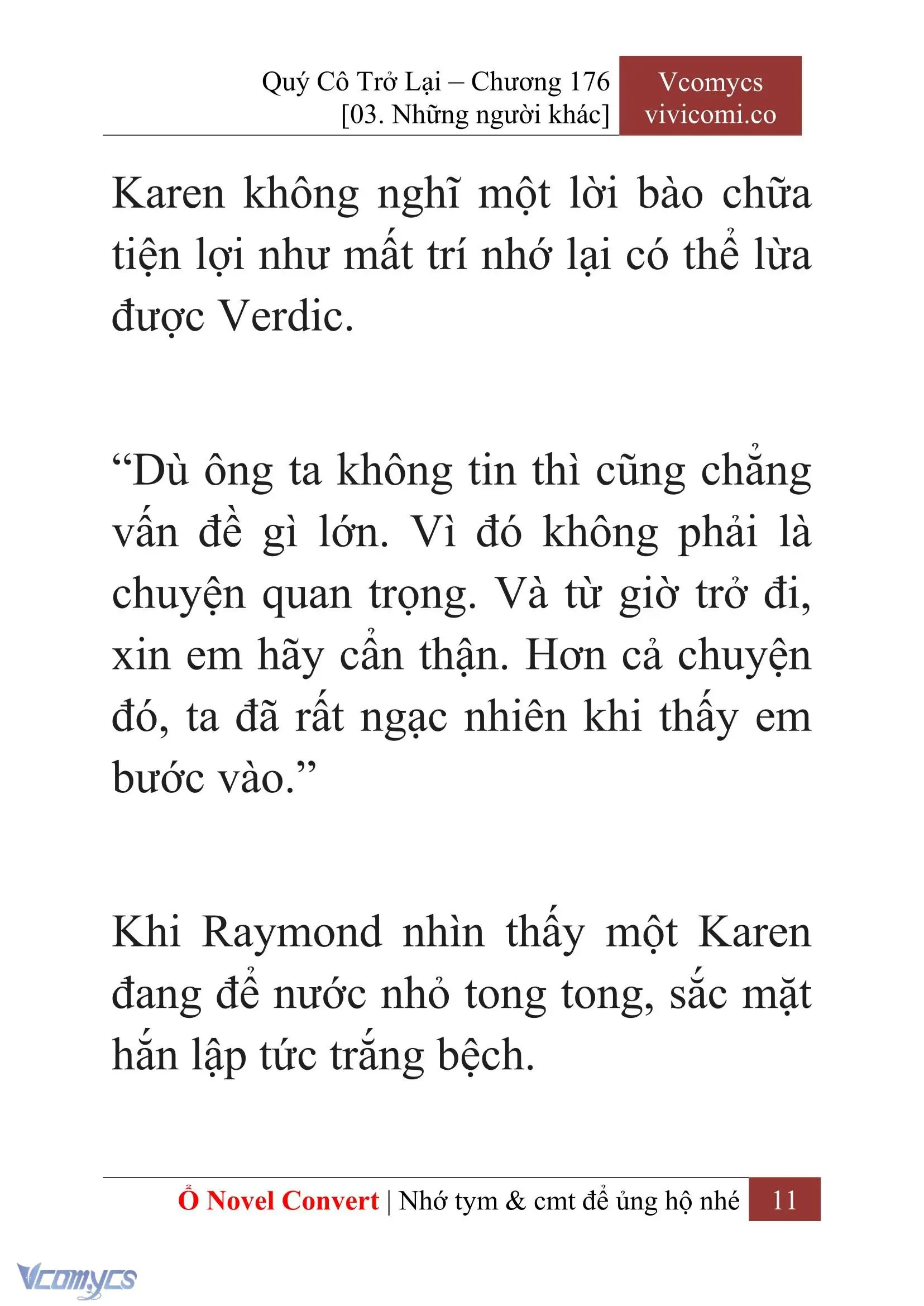 [Novel] Quý Cô Trở Lại Chapter 176 - Trang 14