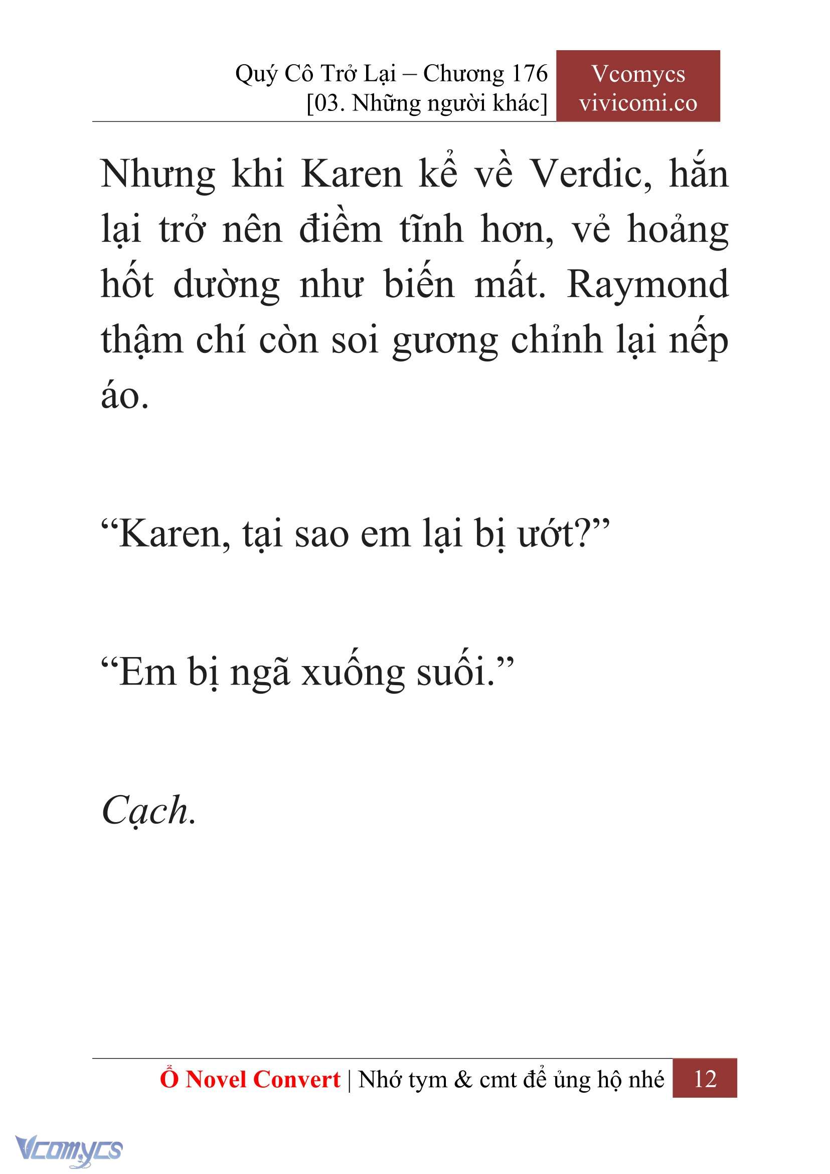 [Novel] Quý Cô Trở Lại Chapter 176 - Trang 15