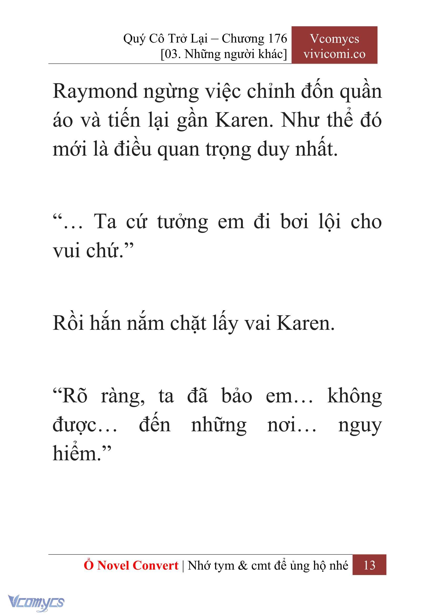 [Novel] Quý Cô Trở Lại Chapter 176 - Trang 16