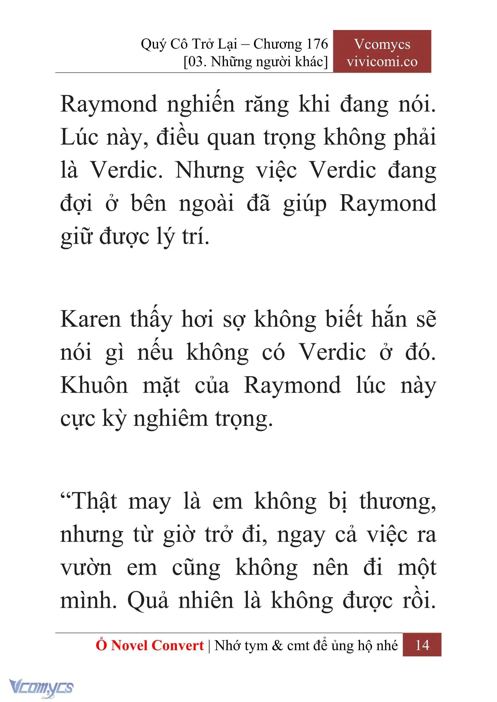 [Novel] Quý Cô Trở Lại Chapter 176 - Trang 17