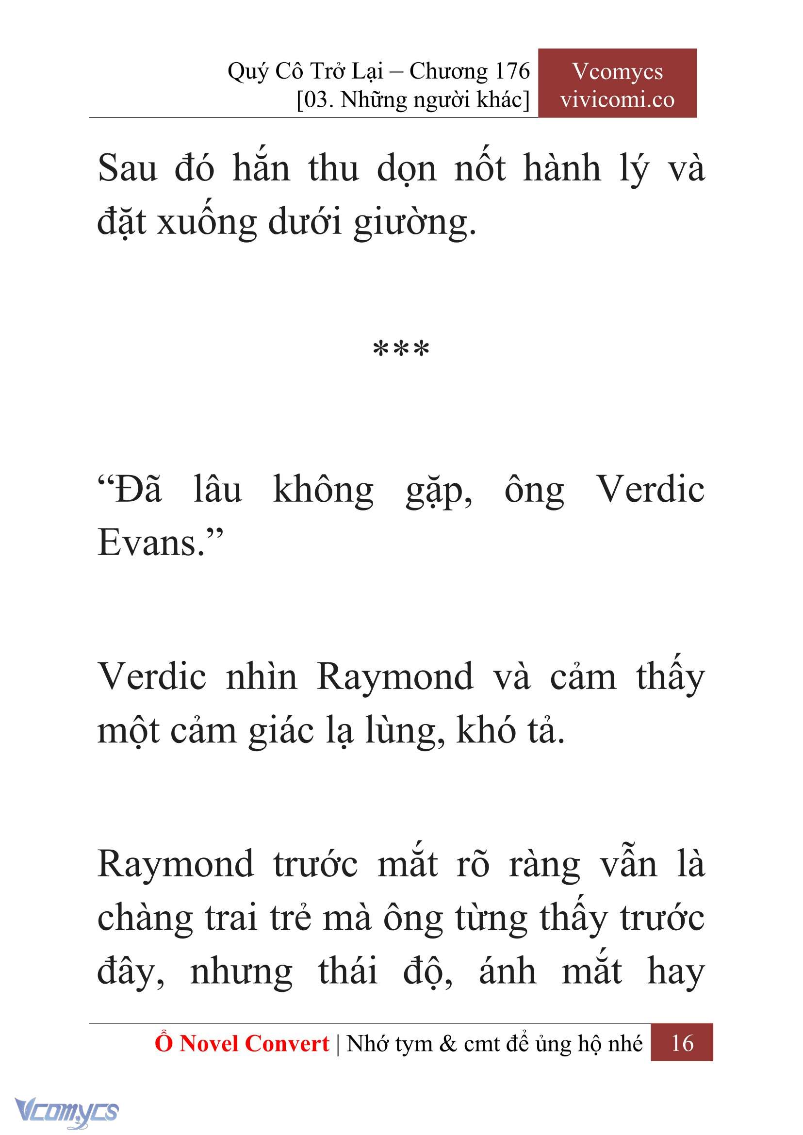 [Novel] Quý Cô Trở Lại Chapter 176 - Trang 19