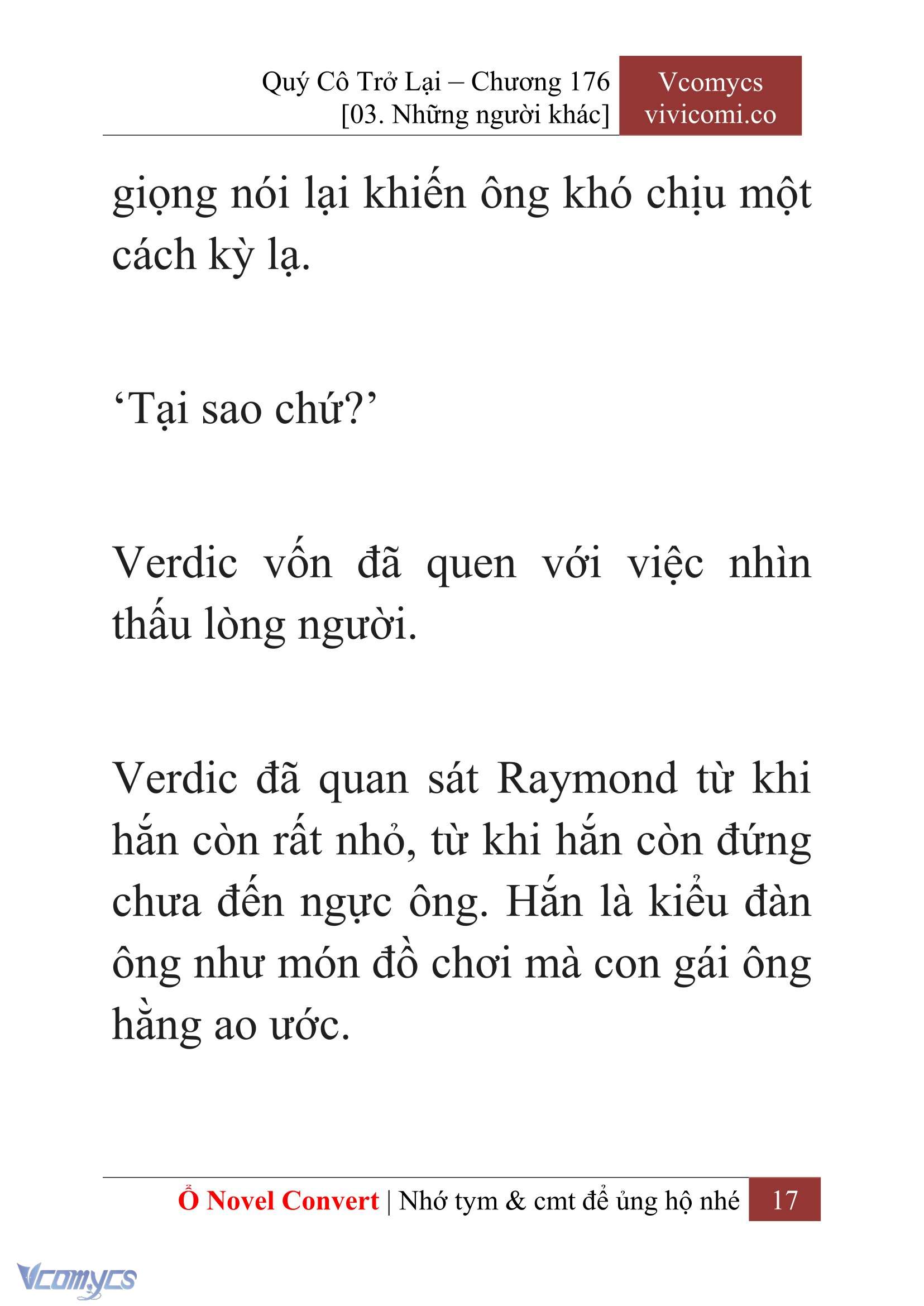 [Novel] Quý Cô Trở Lại Chapter 176 - Trang 20