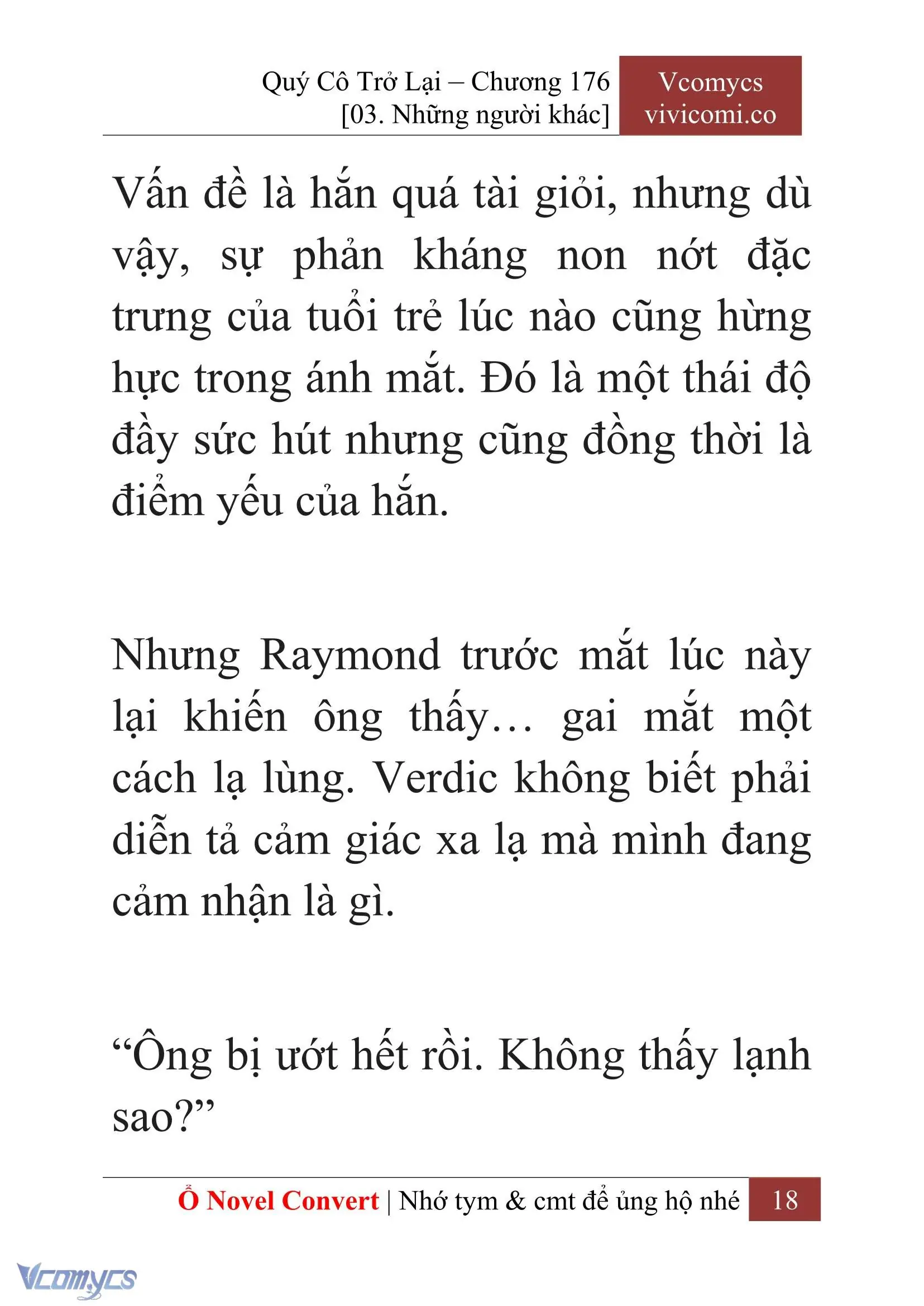 [Novel] Quý Cô Trở Lại Chapter 176 - Trang 21