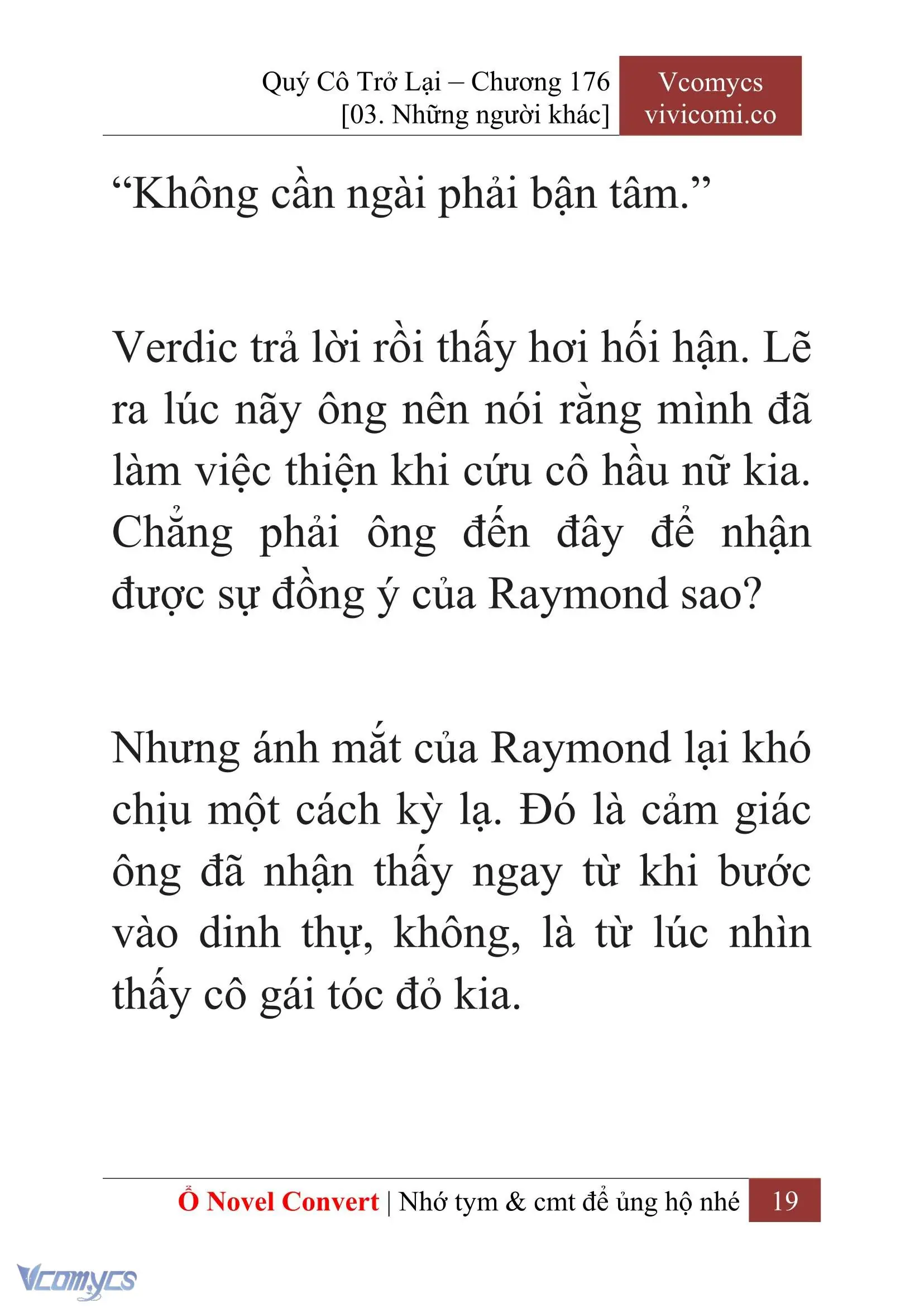 [Novel] Quý Cô Trở Lại Chapter 176 - Trang 22