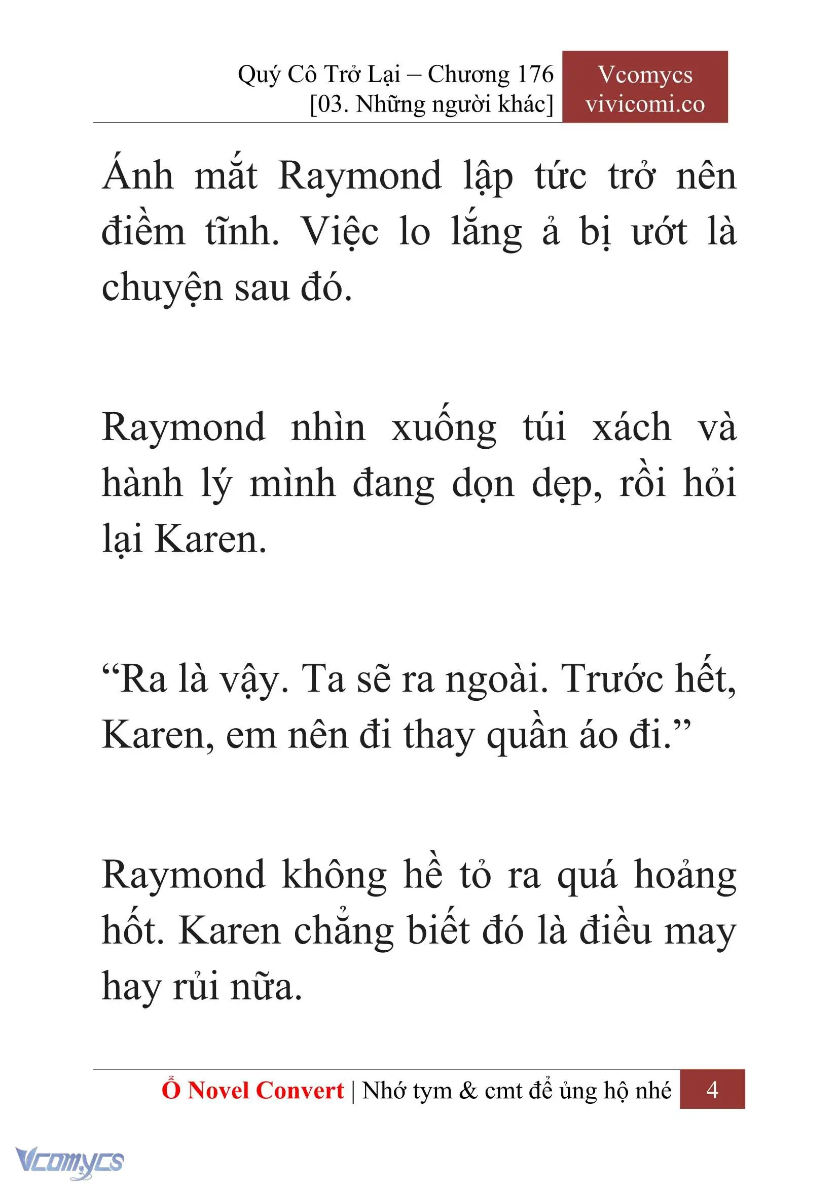 [Novel] Quý Cô Trở Lại Chapter 176 - Trang 7