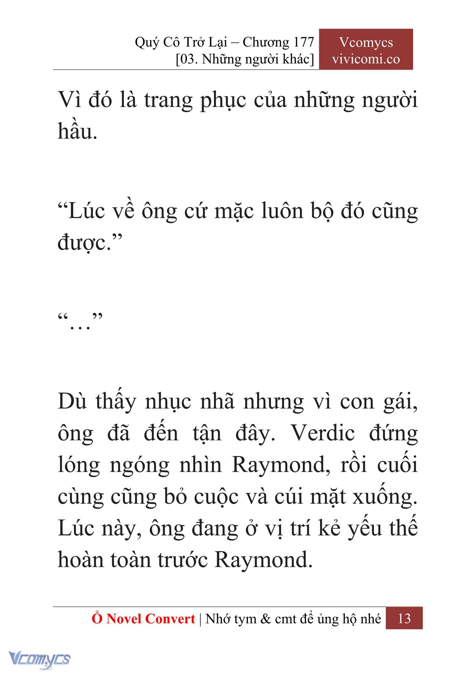 [Novel] Quý Cô Trở Lại Chapter 177 - Trang 15