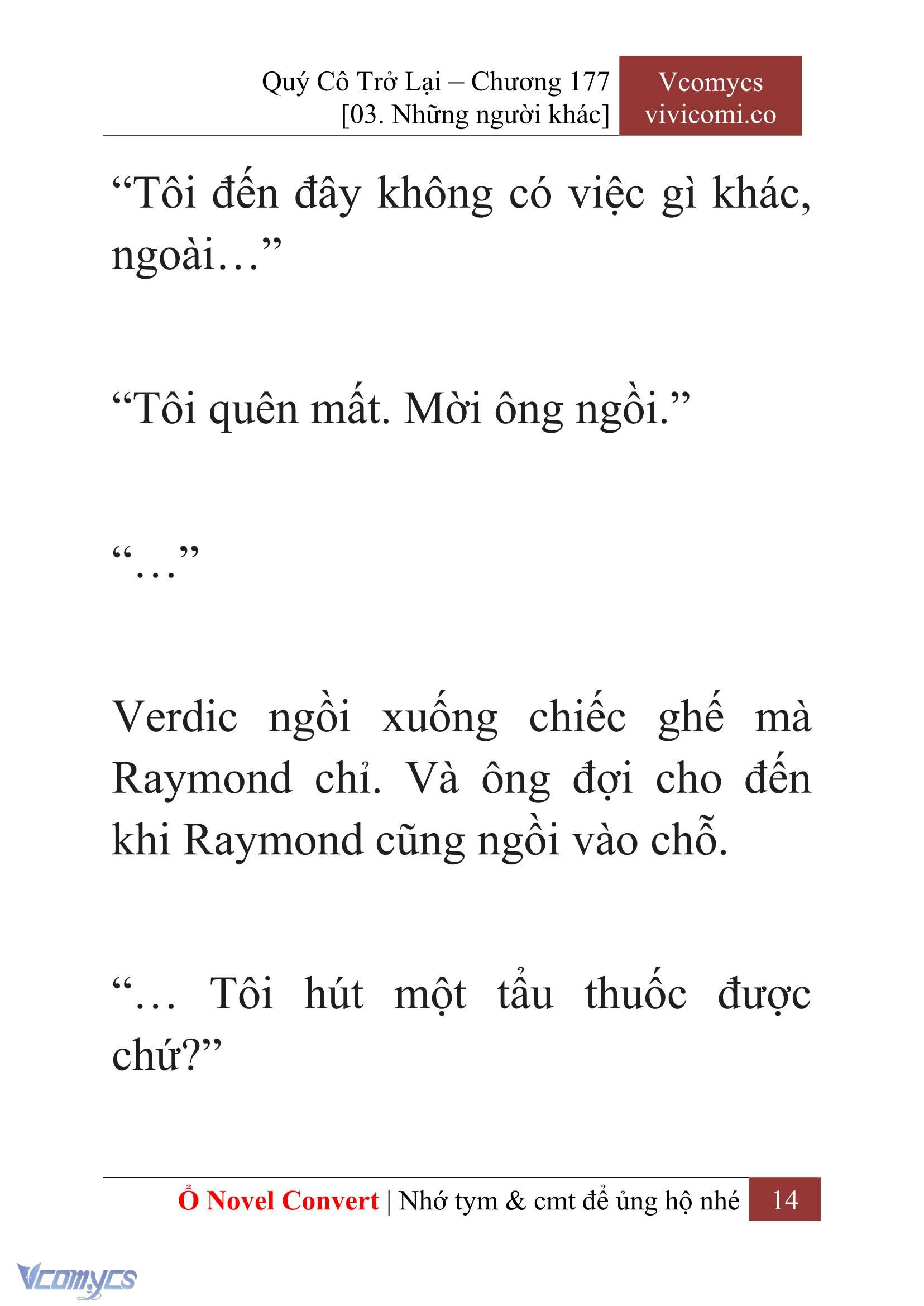 [Novel] Quý Cô Trở Lại Chapter 177 - Trang 16