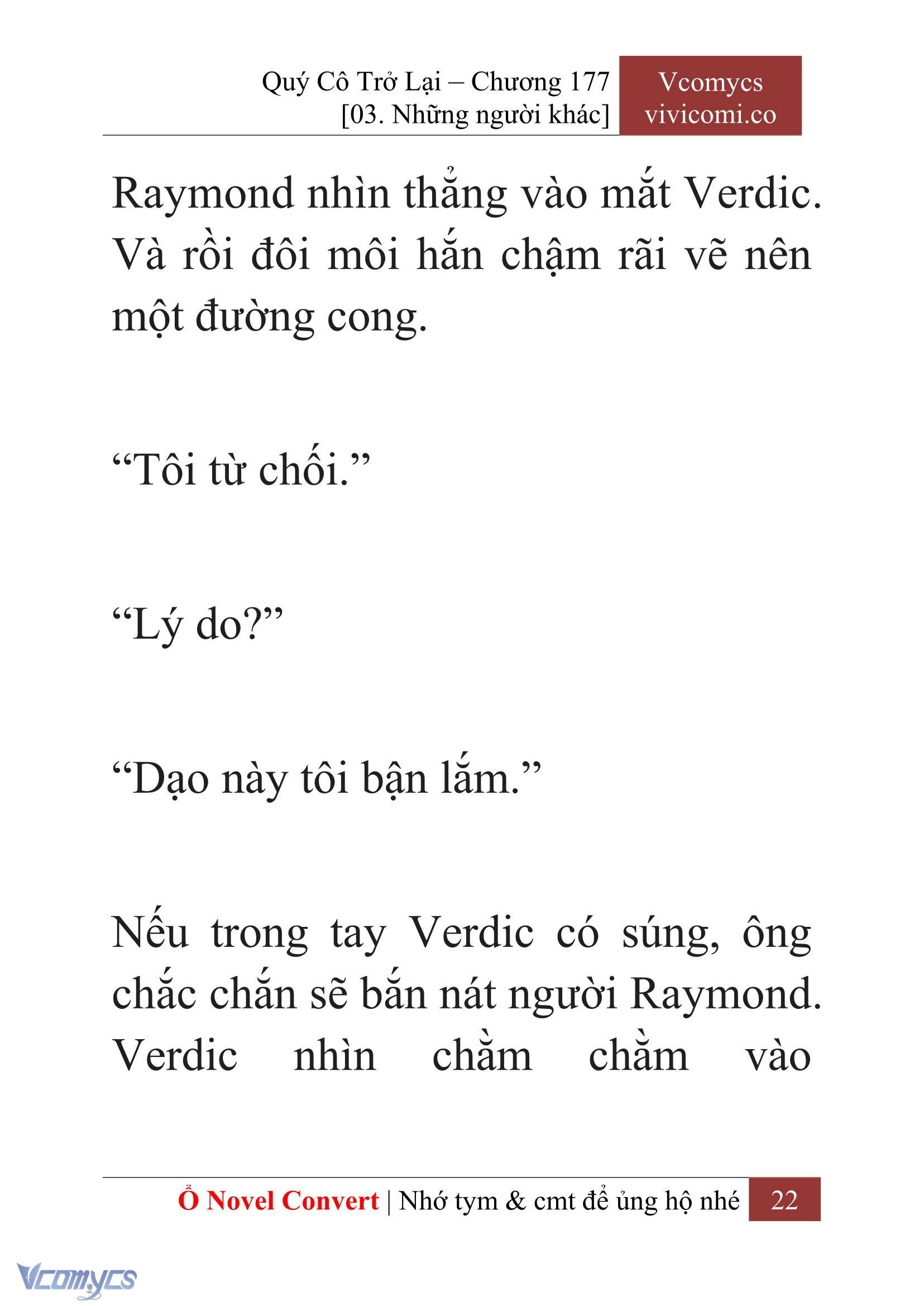 [Novel] Quý Cô Trở Lại Chapter 177 - Trang 24