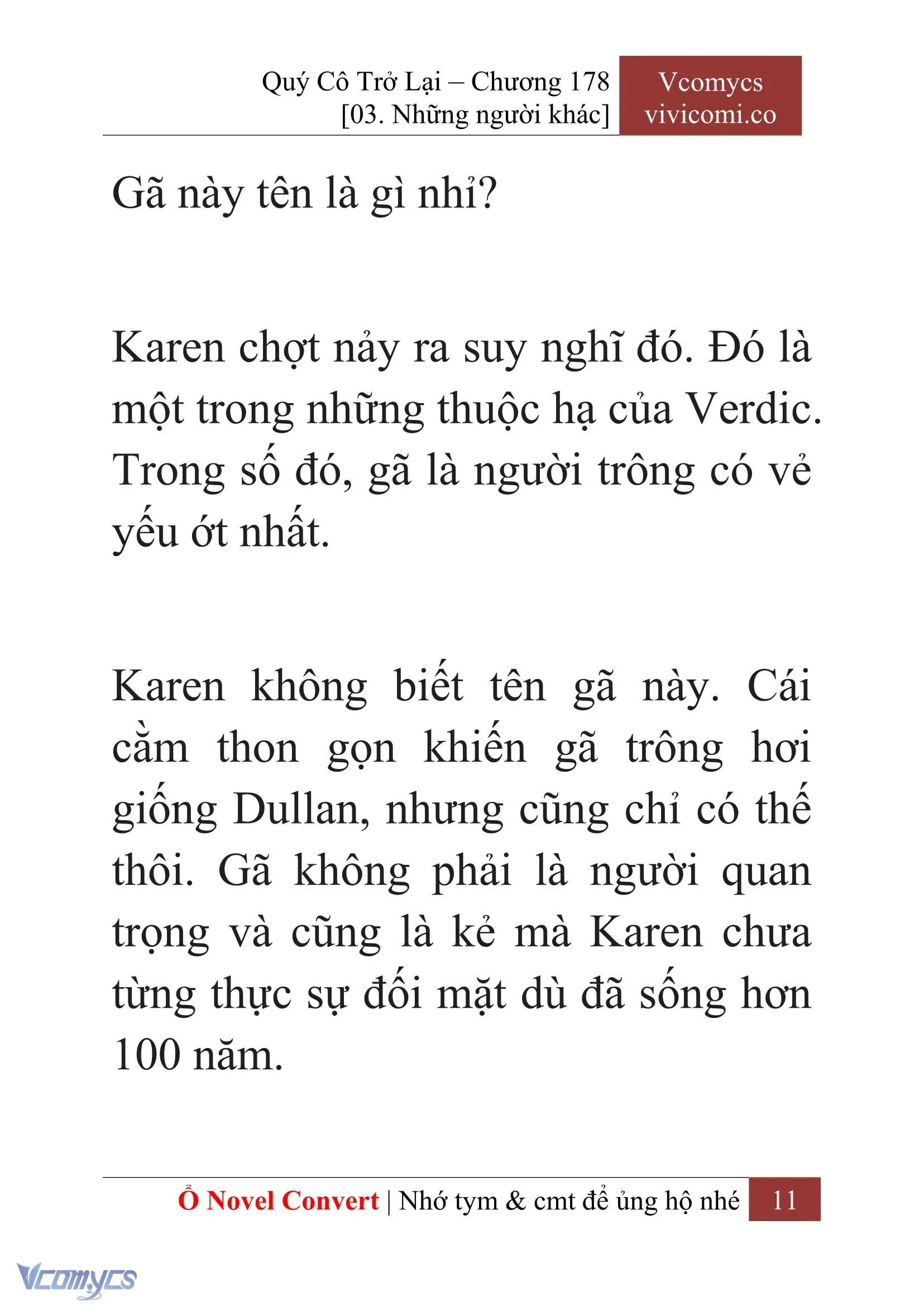 [Novel] Quý Cô Trở Lại Chapter 178 - Trang 14