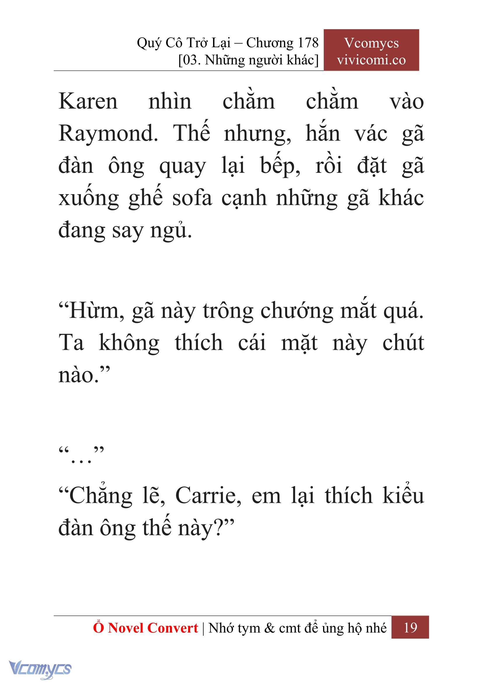 [Novel] Quý Cô Trở Lại Chapter 178 - Trang 22