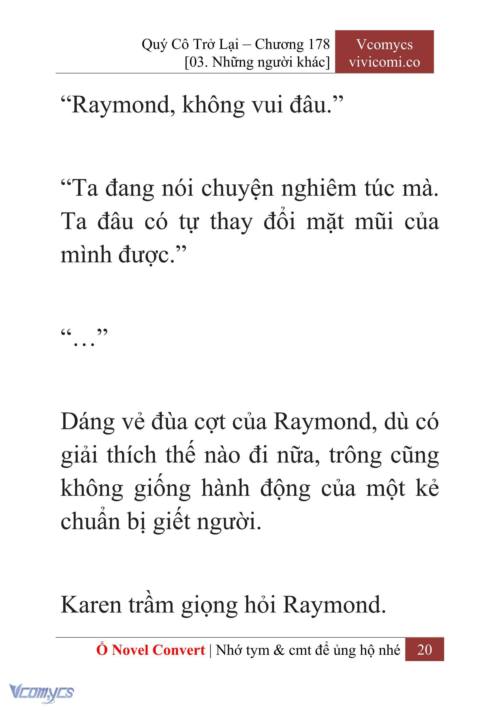 [Novel] Quý Cô Trở Lại Chapter 178 - Trang 23