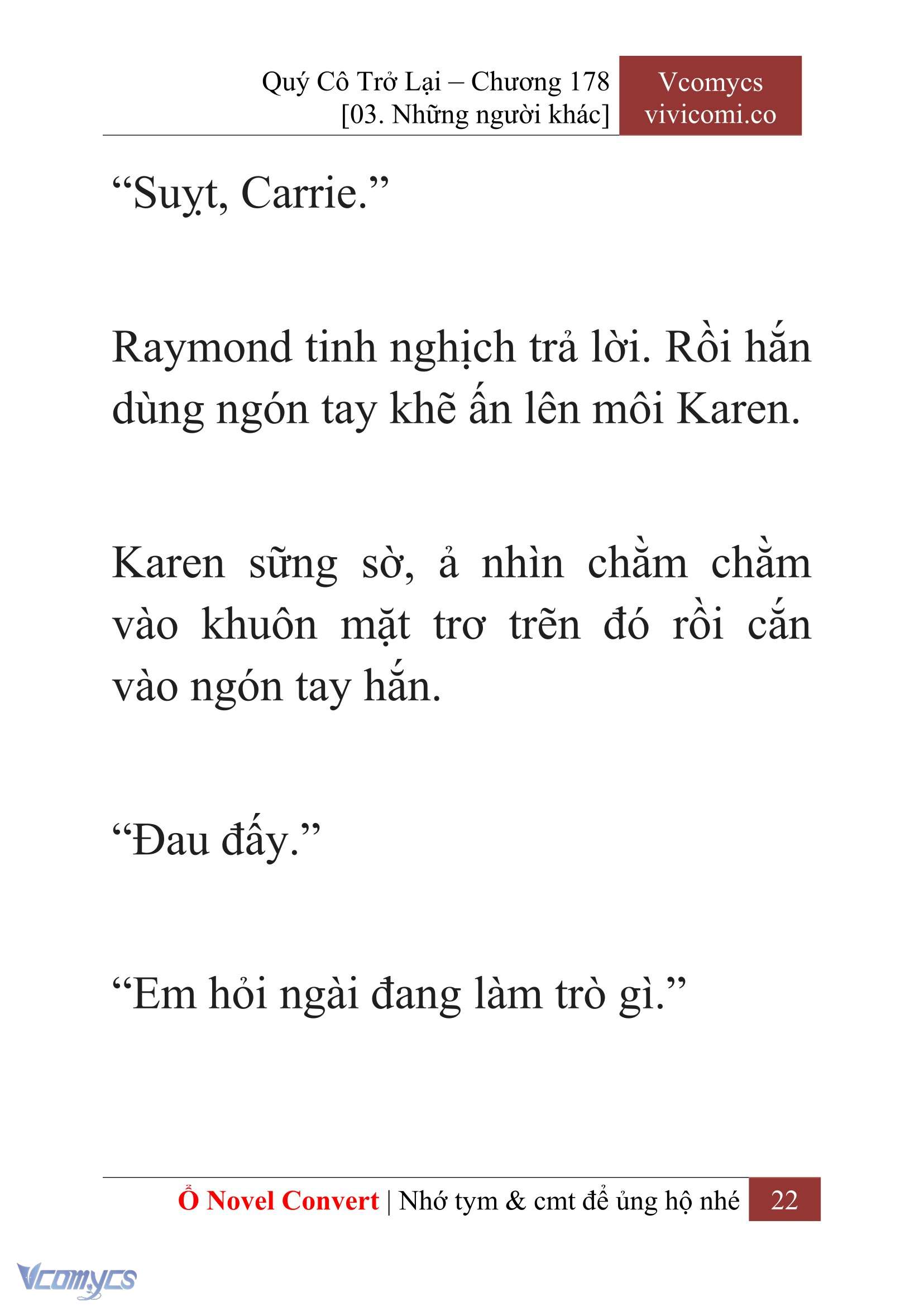 [Novel] Quý Cô Trở Lại Chapter 178 - Trang 25