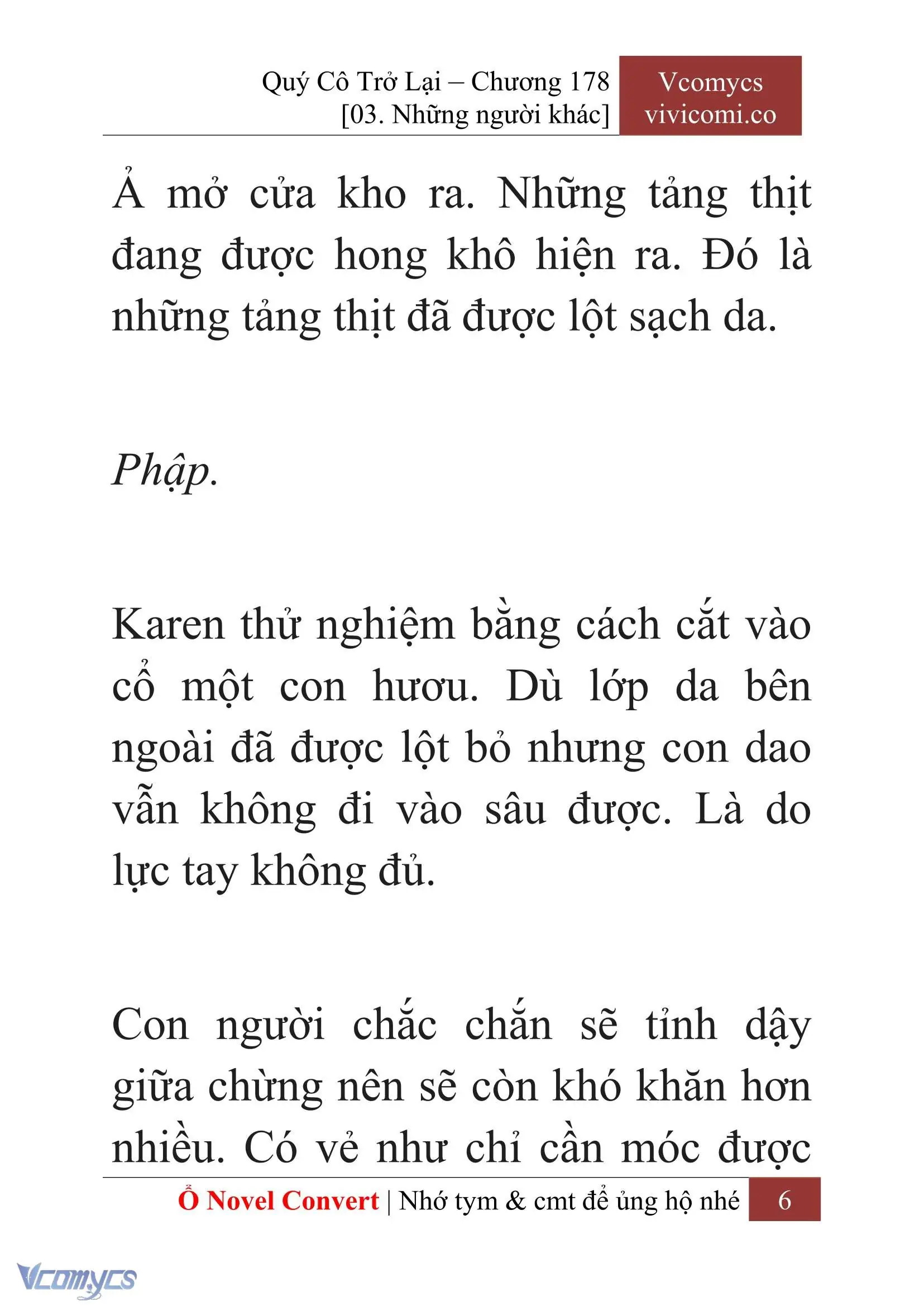 [Novel] Quý Cô Trở Lại Chapter 178 - Trang 9