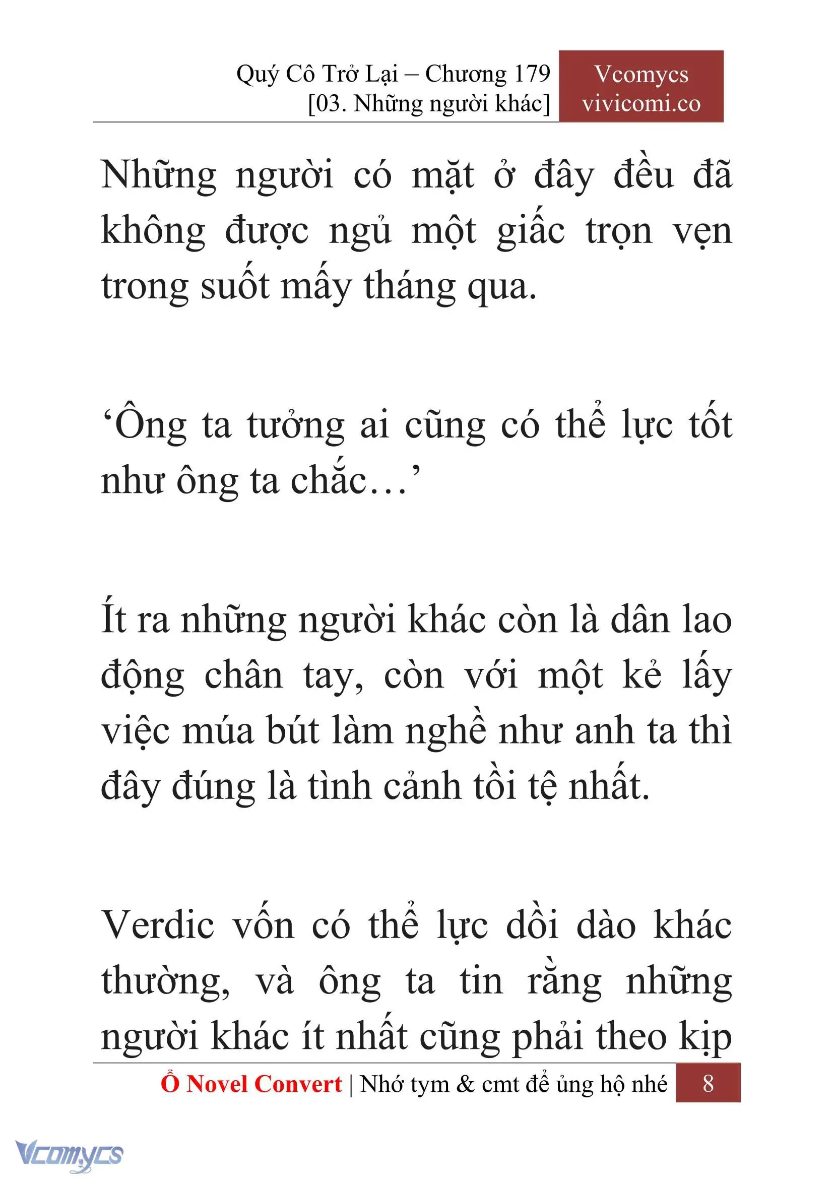[Novel] Quý Cô Trở Lại Chapter 179 - Trang 11