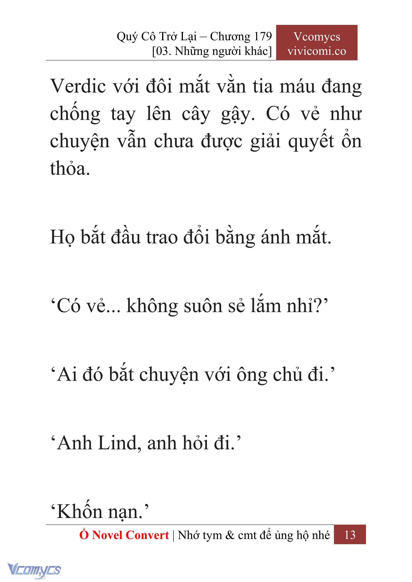 [Novel] Quý Cô Trở Lại Chapter 179 - Trang 16