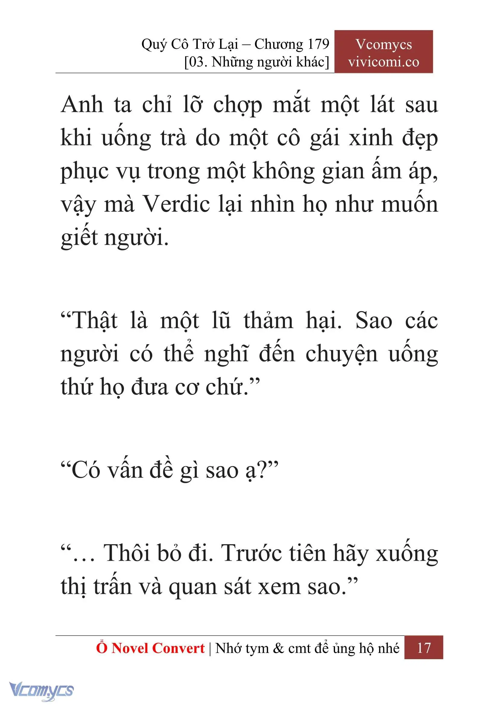 [Novel] Quý Cô Trở Lại Chapter 179 - Trang 20