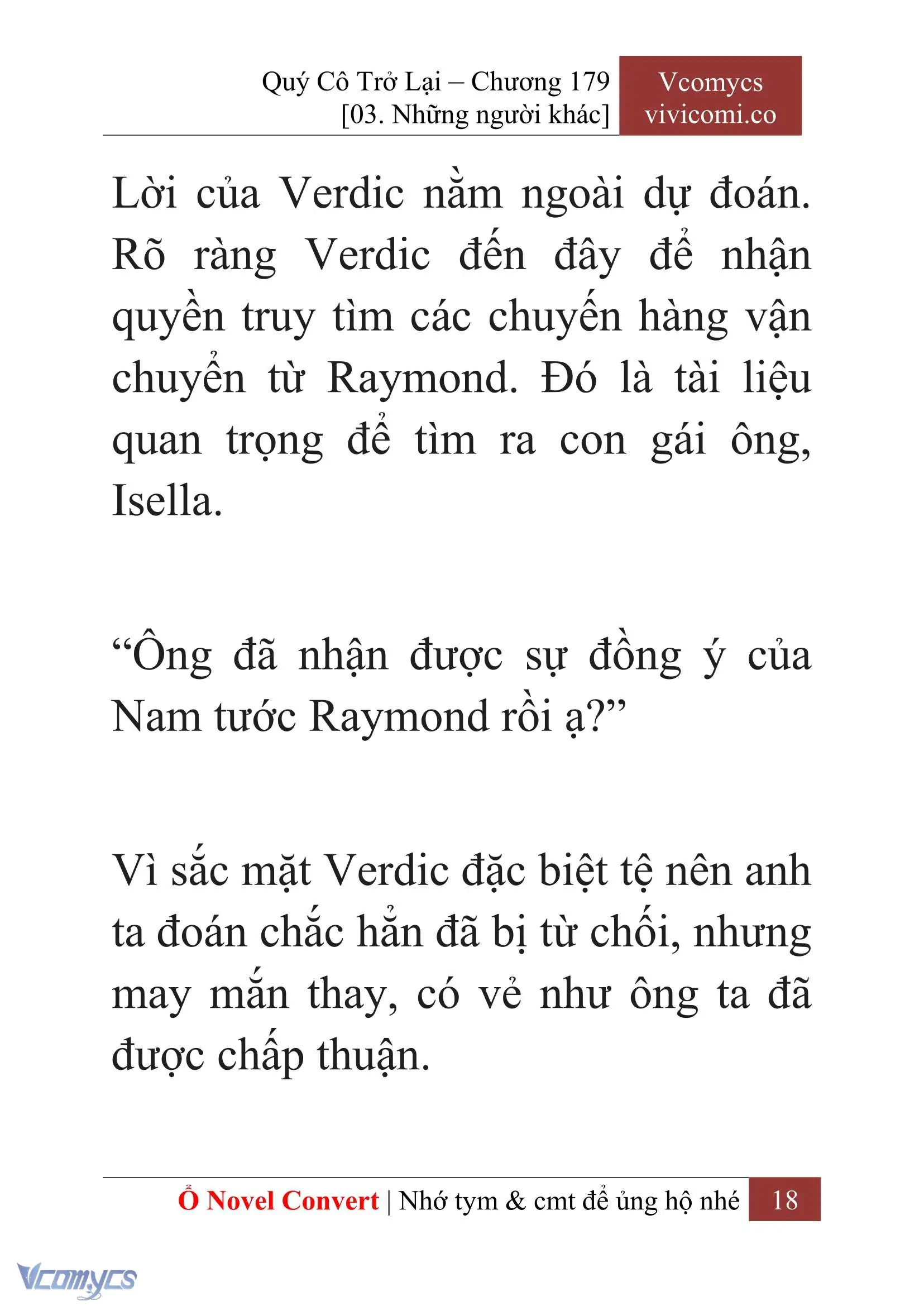 [Novel] Quý Cô Trở Lại Chapter 179 - Trang 21