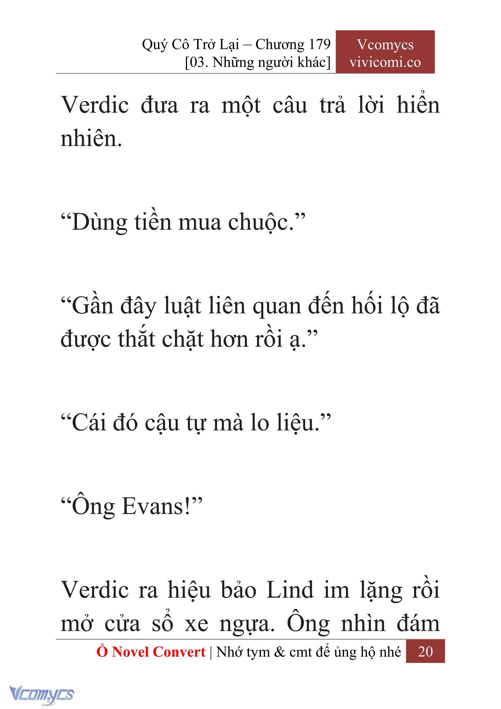 [Novel] Quý Cô Trở Lại Chapter 179 - Trang 23