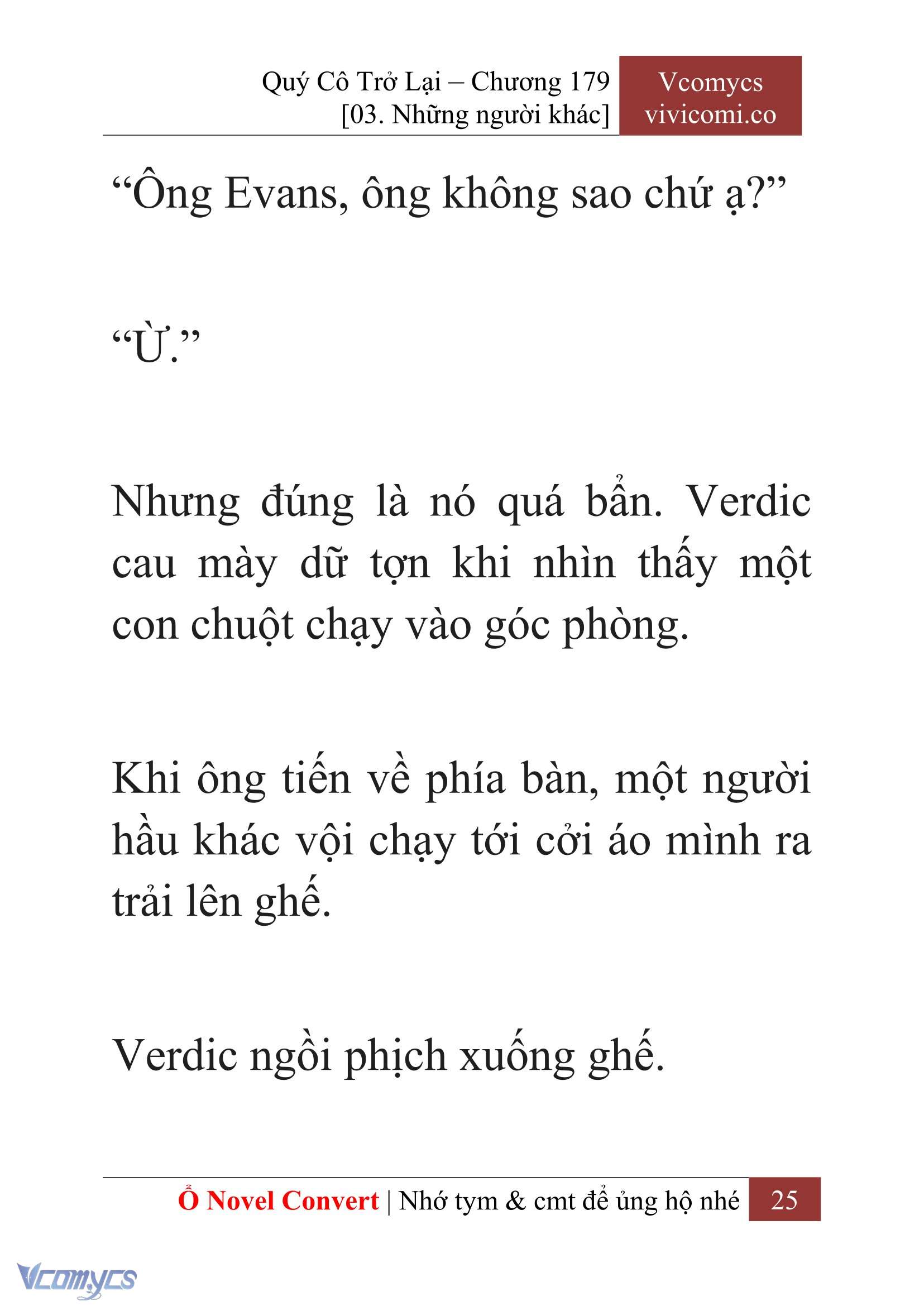 [Novel] Quý Cô Trở Lại Chapter 179 - Trang 28