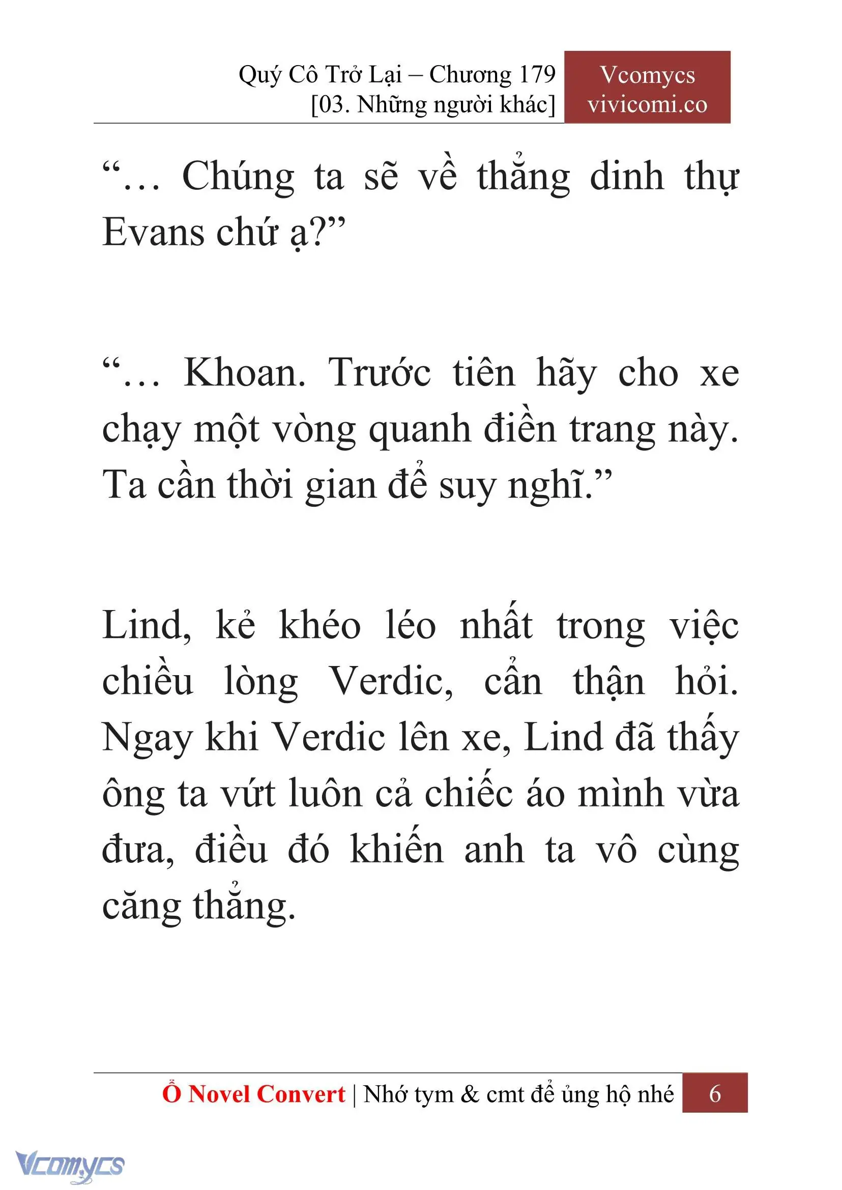 [Novel] Quý Cô Trở Lại Chapter 179 - Trang 9