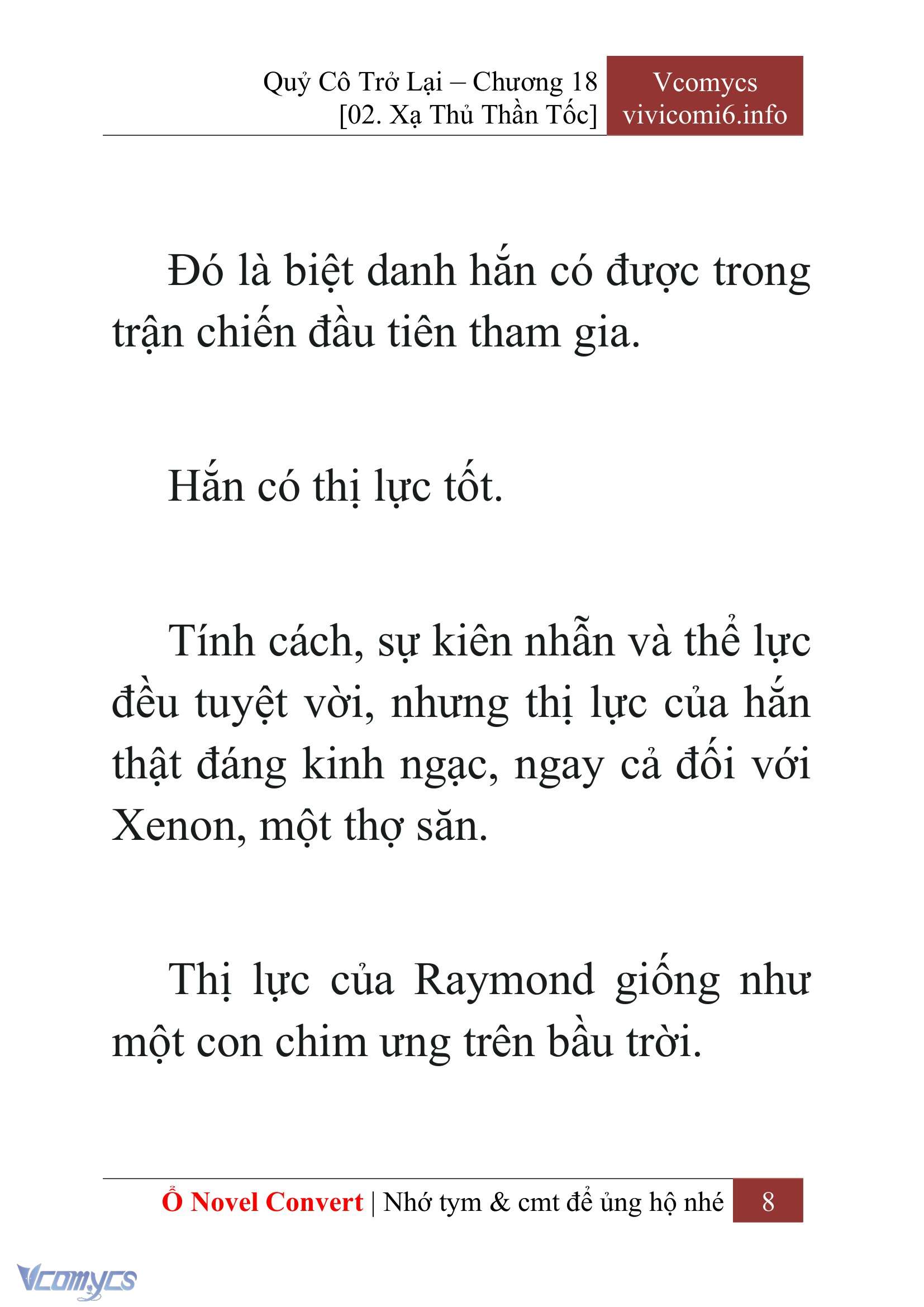 [Novel] Quý Cô Trở Lại Chapter 18 - Trang 11