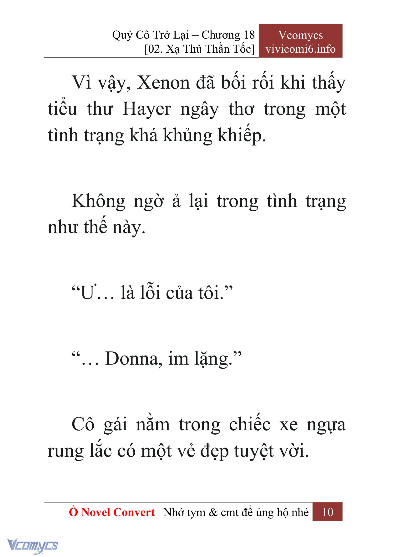 [Novel] Quý Cô Trở Lại Chapter 18 - Trang 13