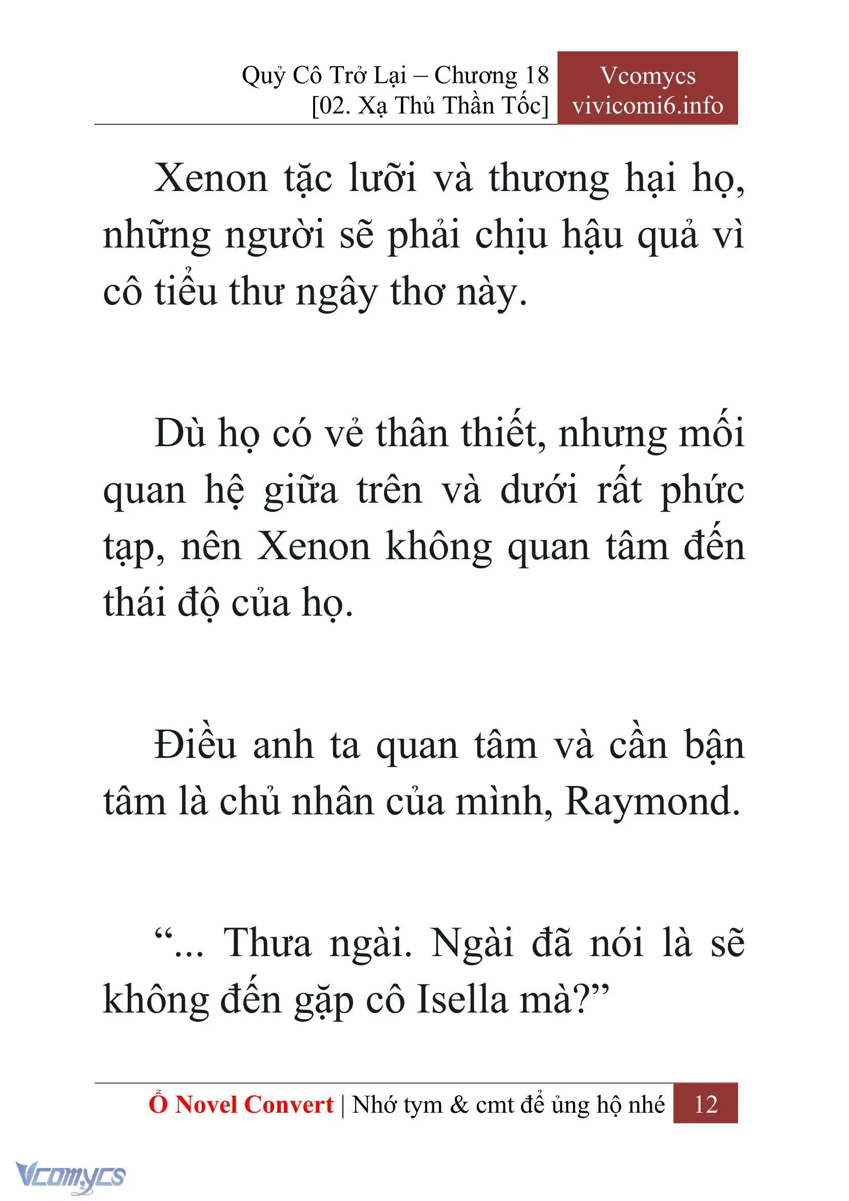 [Novel] Quý Cô Trở Lại Chapter 18 - Trang 15