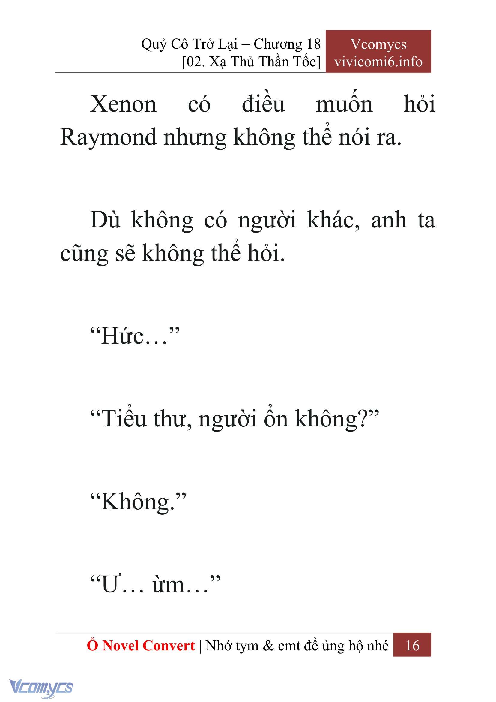 [Novel] Quý Cô Trở Lại Chapter 18 - Trang 19