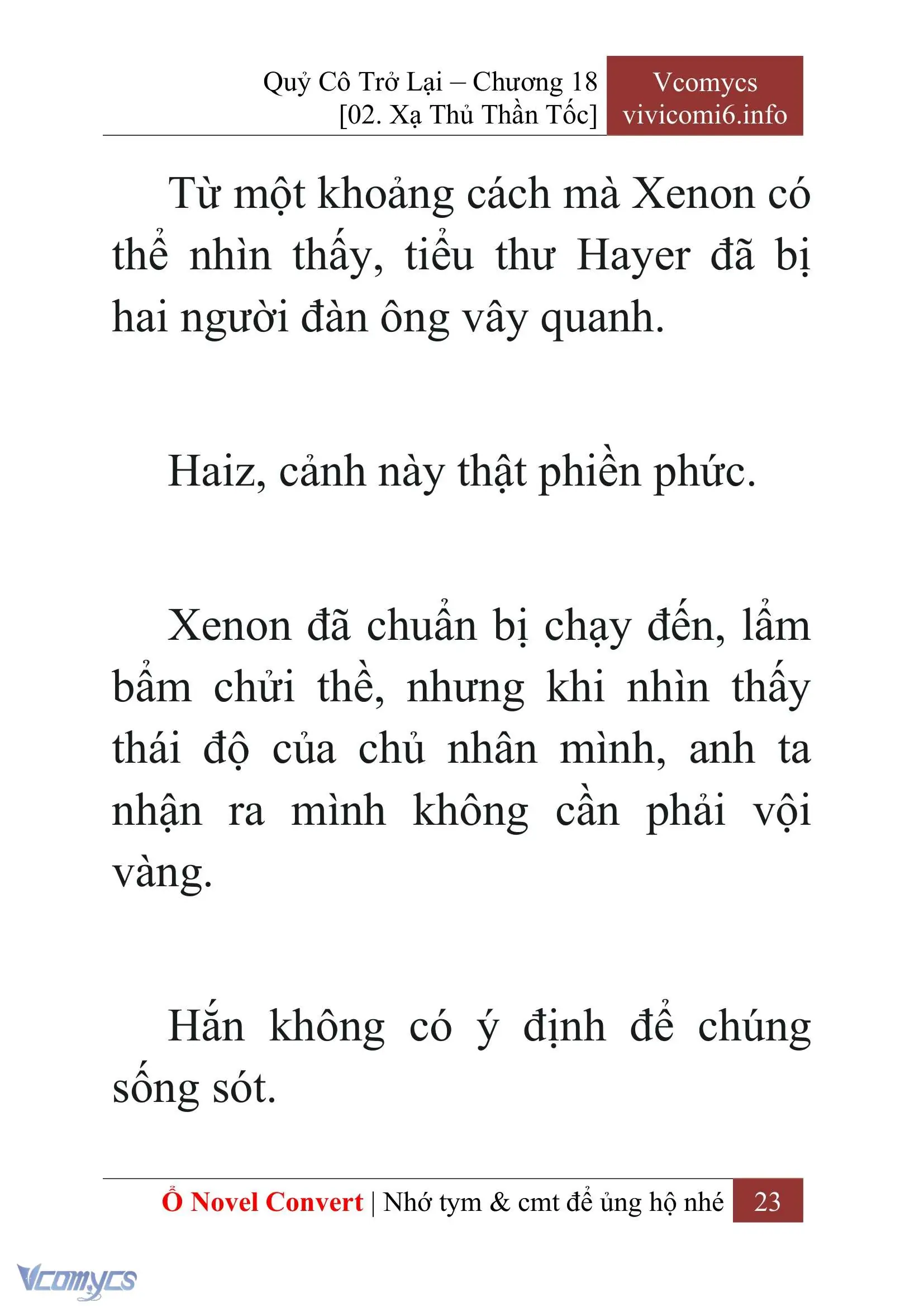 [Novel] Quý Cô Trở Lại Chapter 18 - Trang 26
