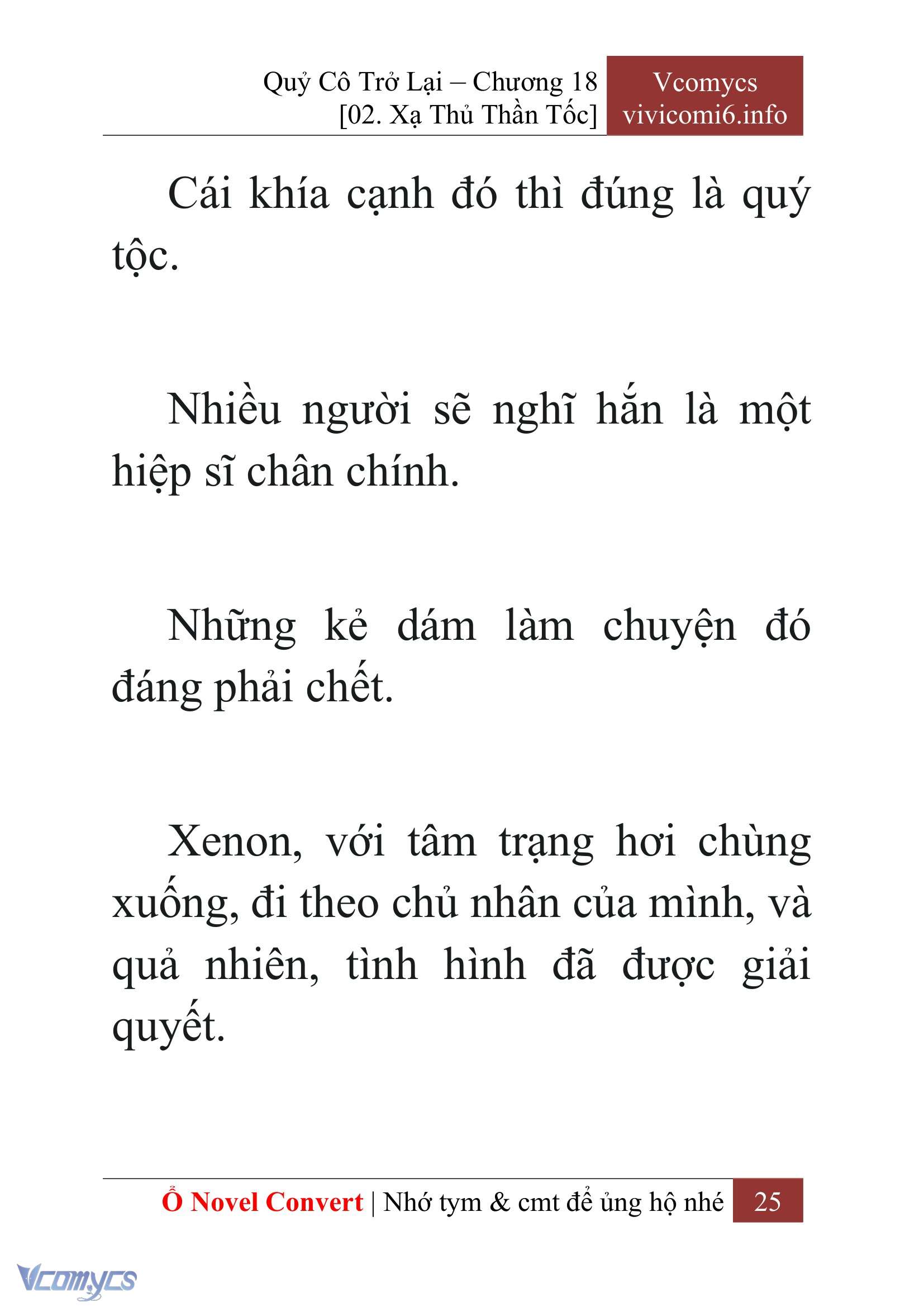[Novel] Quý Cô Trở Lại Chapter 18 - Trang 28