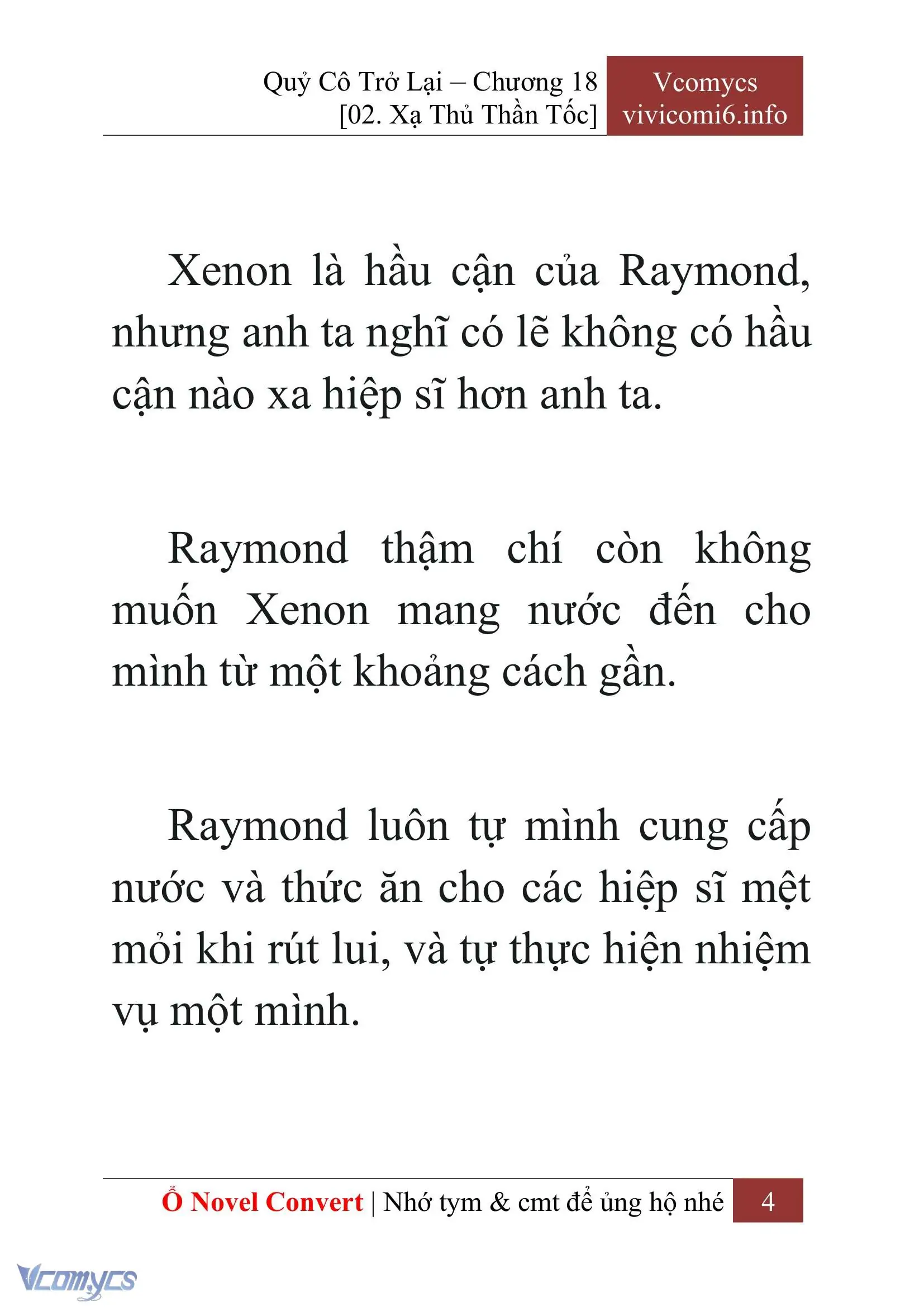 [Novel] Quý Cô Trở Lại Chapter 18 - Trang 7