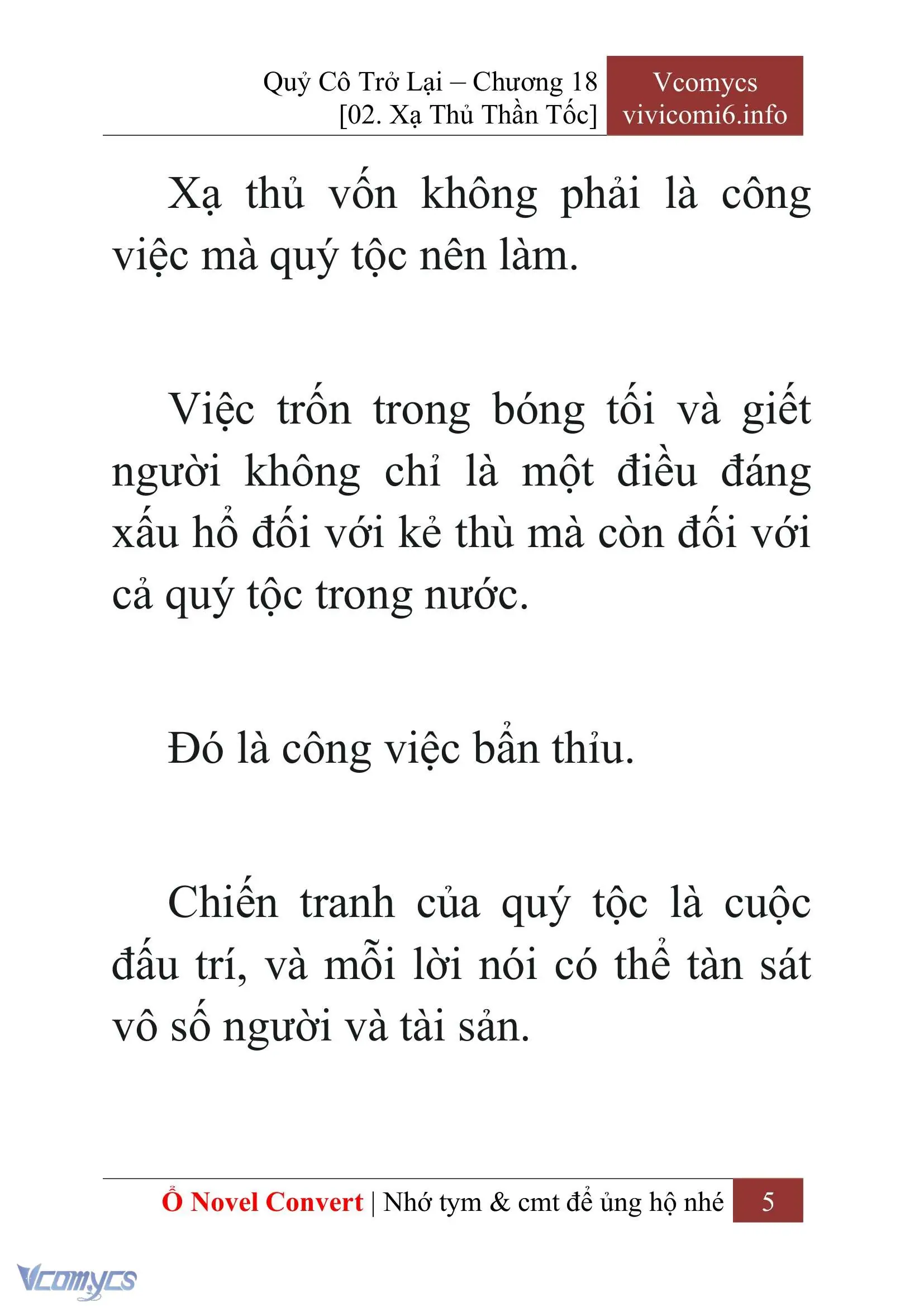 [Novel] Quý Cô Trở Lại Chapter 18 - Trang 8