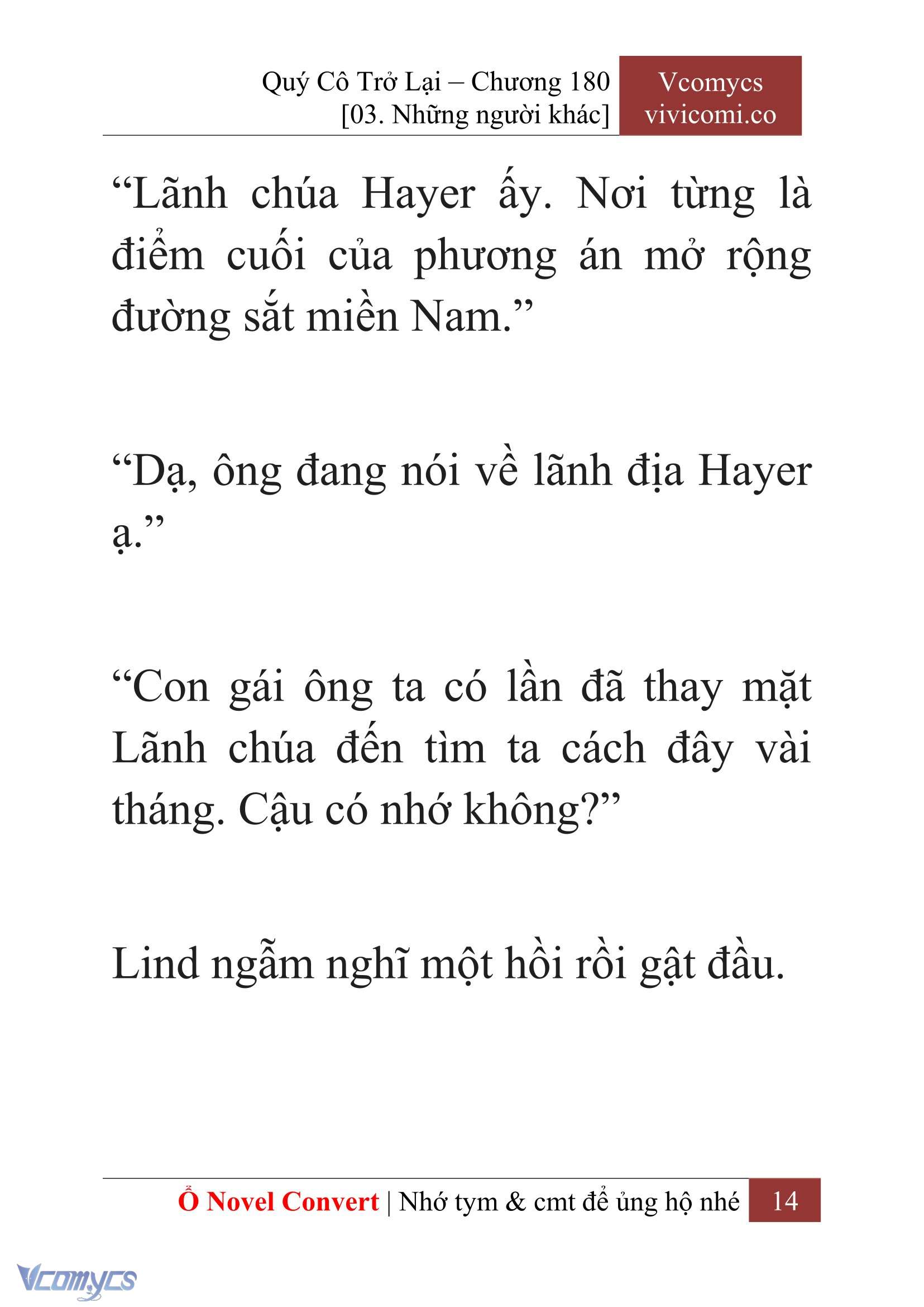 [Novel] Quý Cô Trở Lại Chapter 180 - Trang 17
