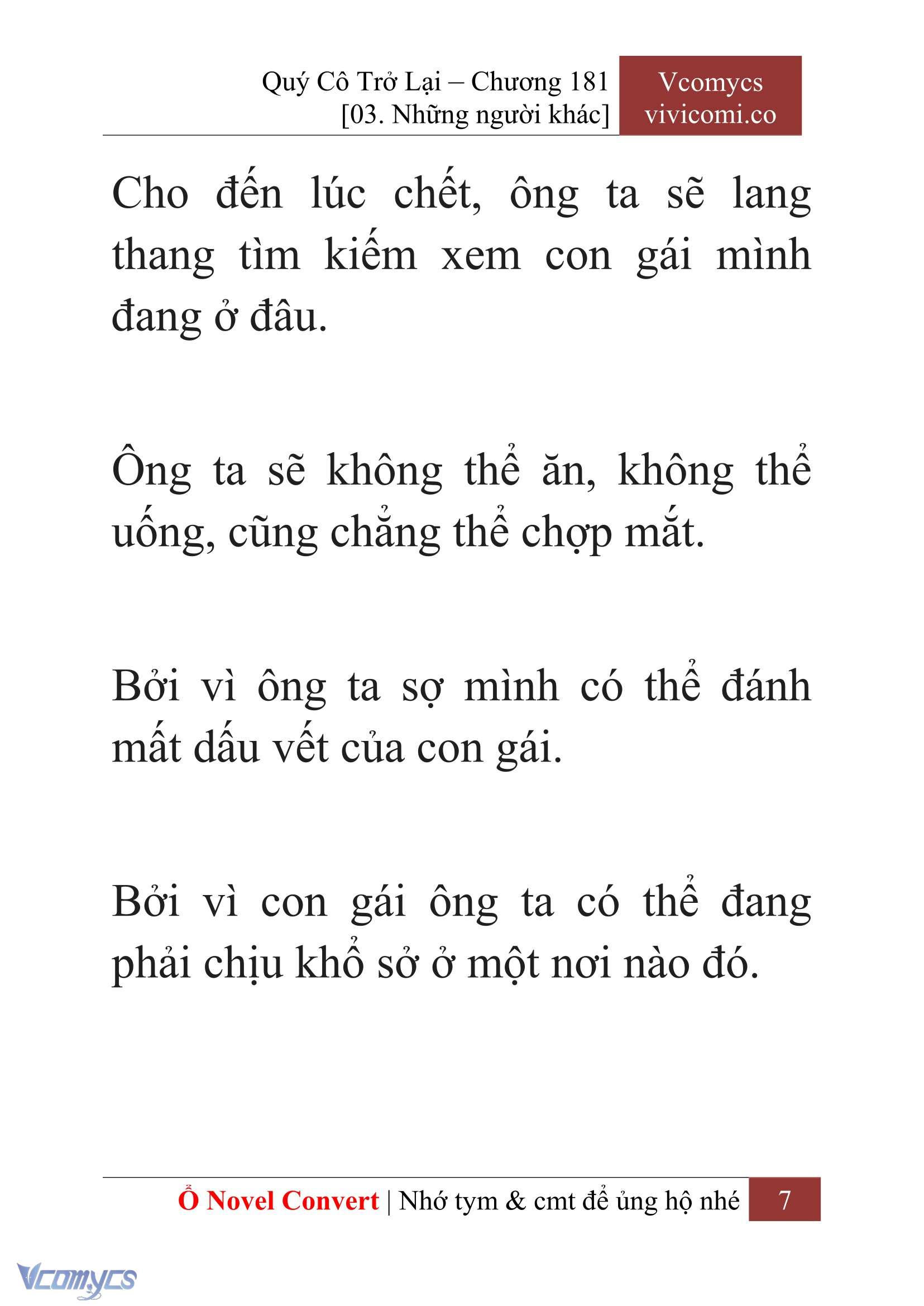 [Novel] Quý Cô Trở Lại Chapter 181 - Trang 10