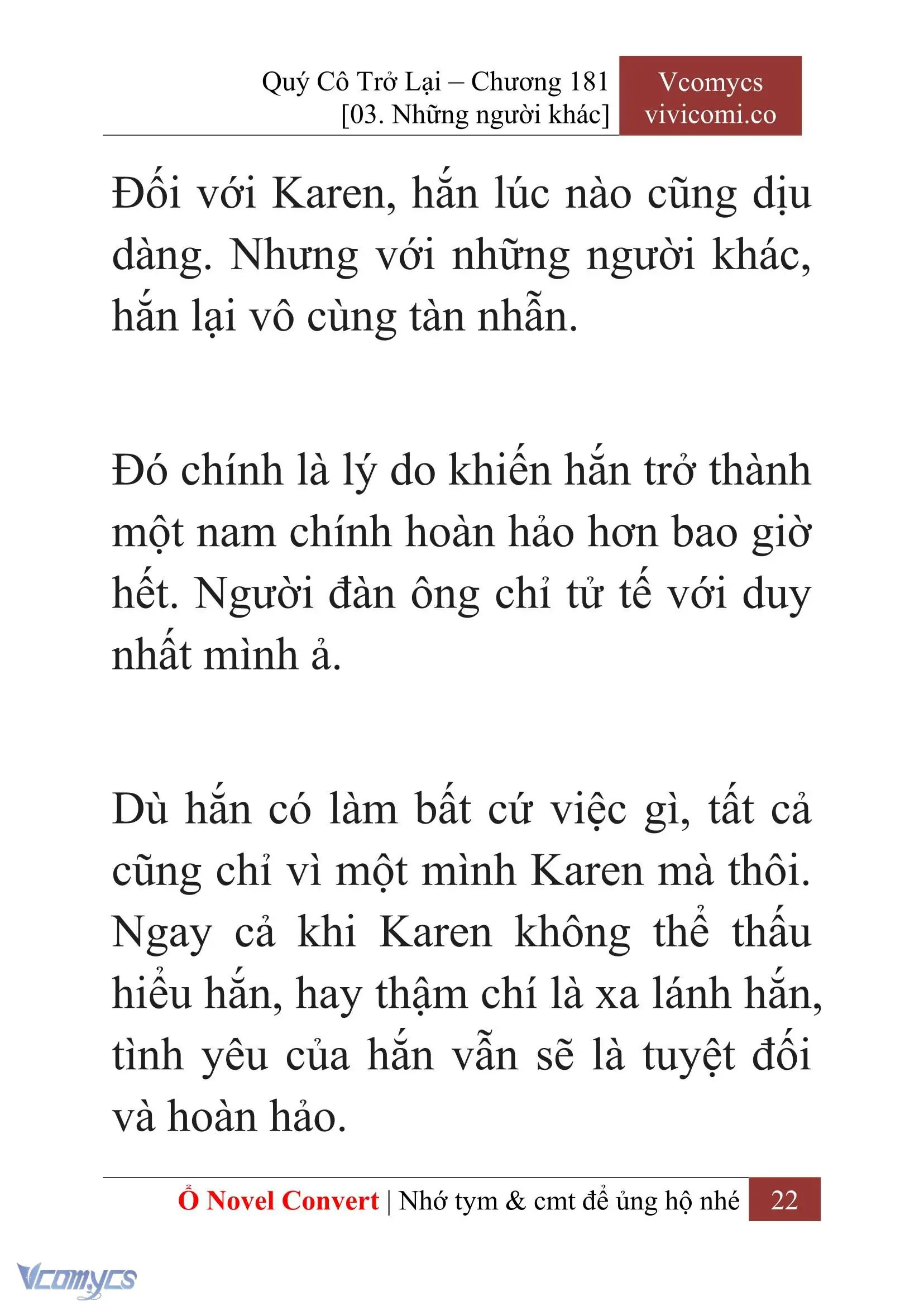 [Novel] Quý Cô Trở Lại Chapter 181 - Trang 25