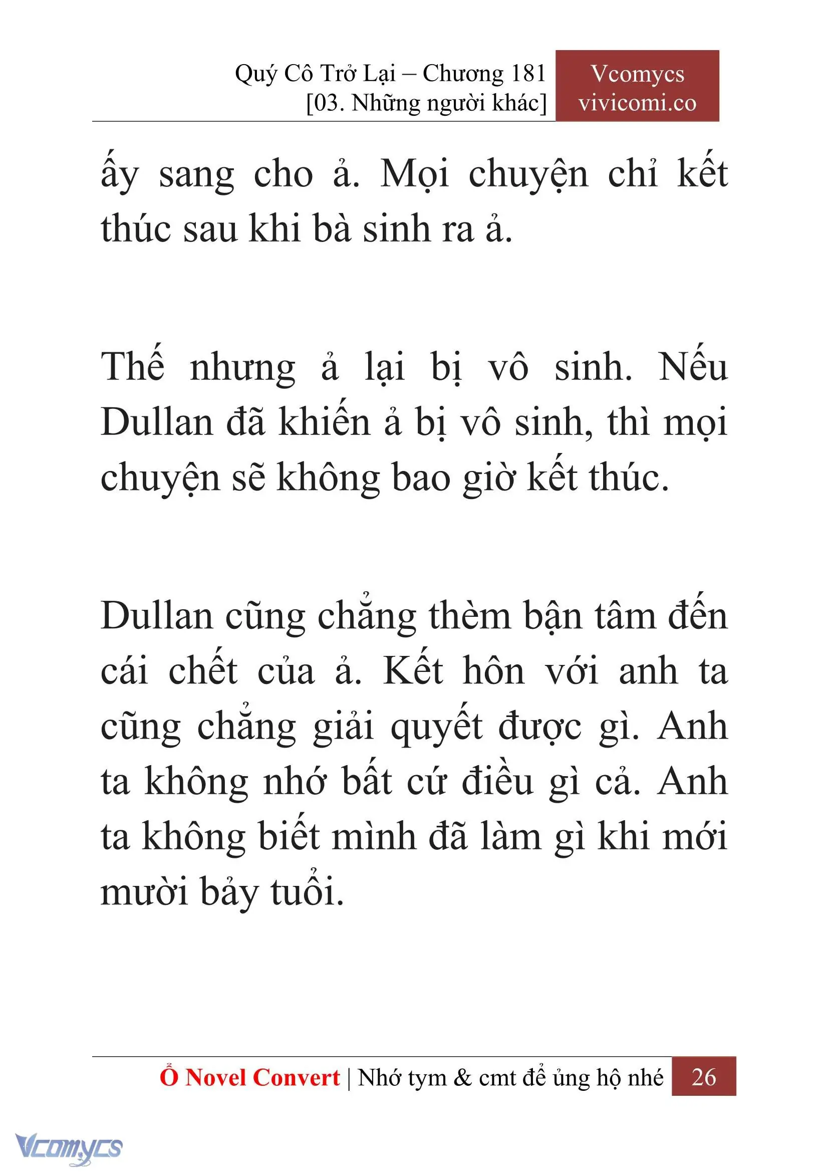 [Novel] Quý Cô Trở Lại Chapter 181 - Trang 29