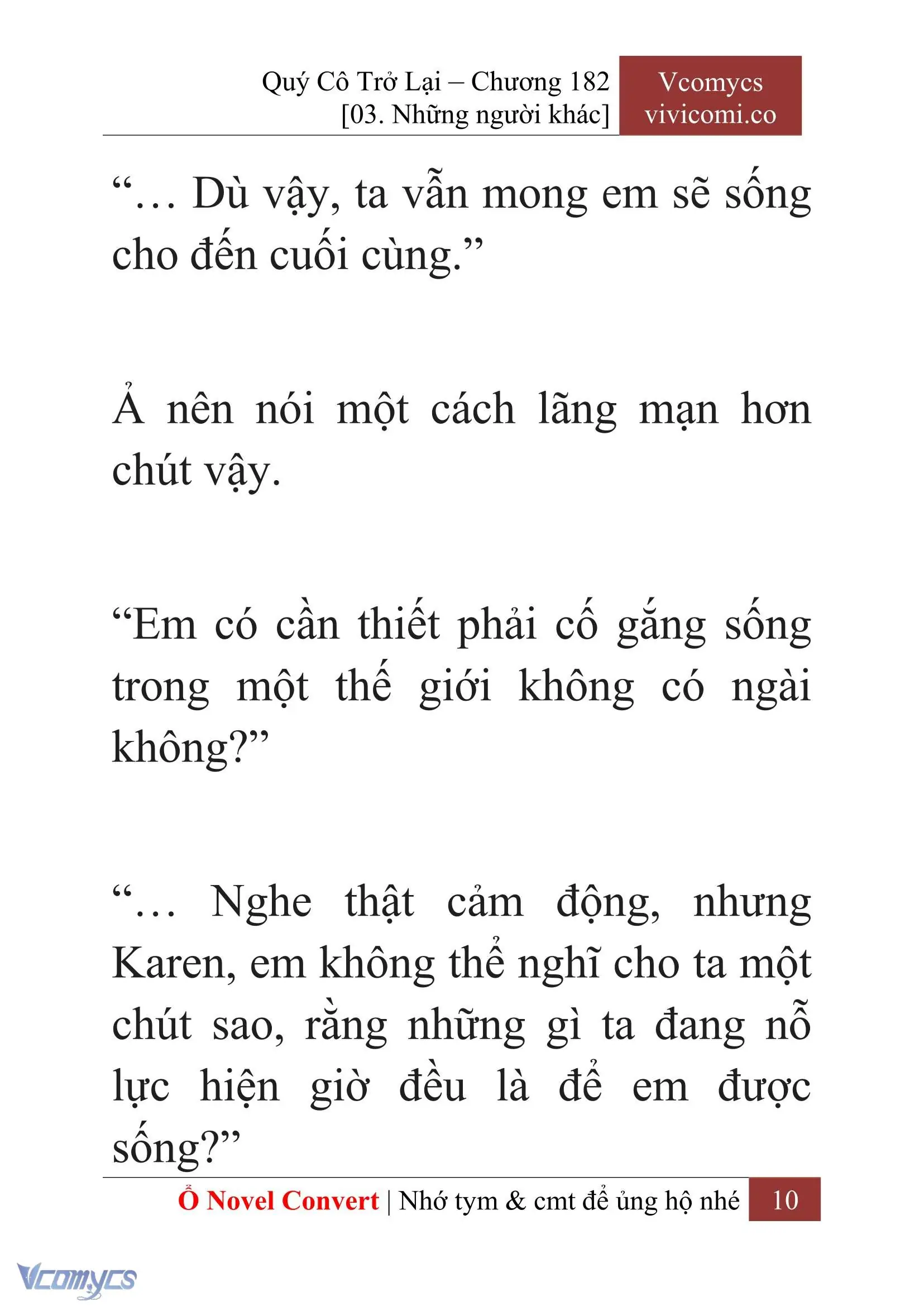 [Novel] Quý Cô Trở Lại Chapter 182 - Trang 13
