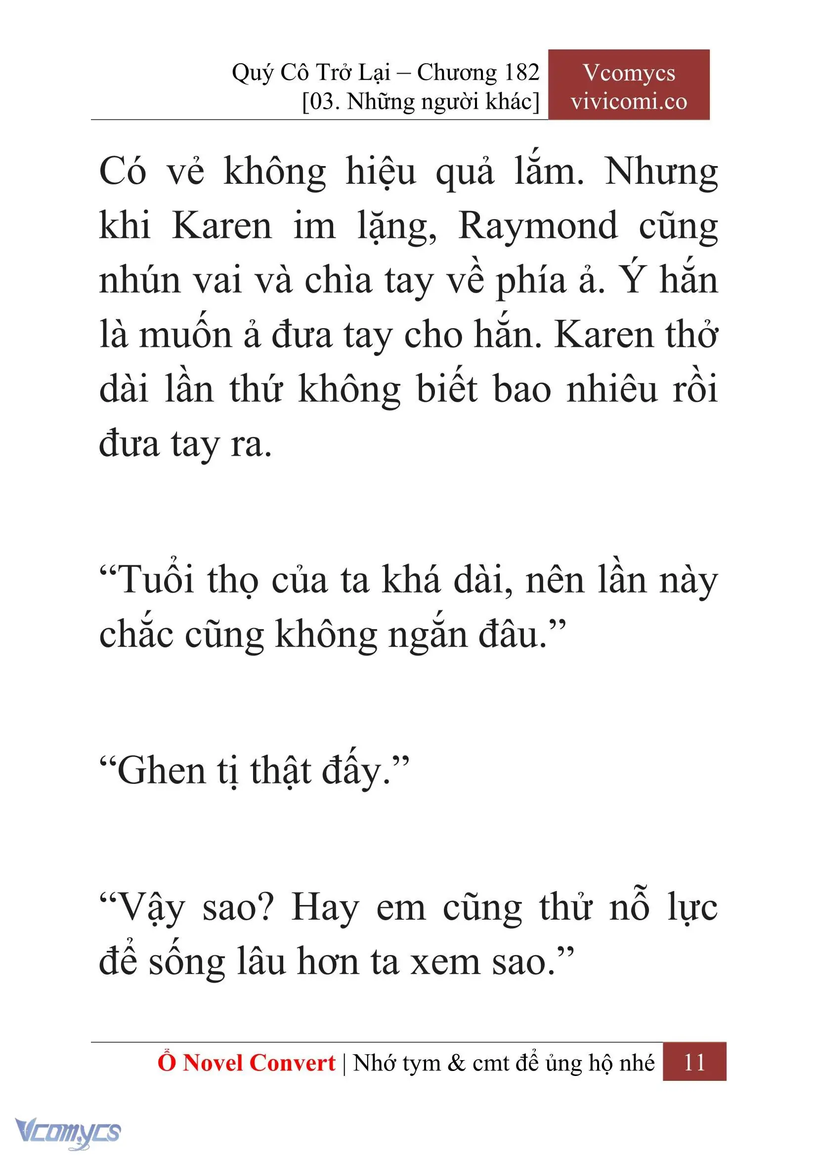 [Novel] Quý Cô Trở Lại Chapter 182 - Trang 14