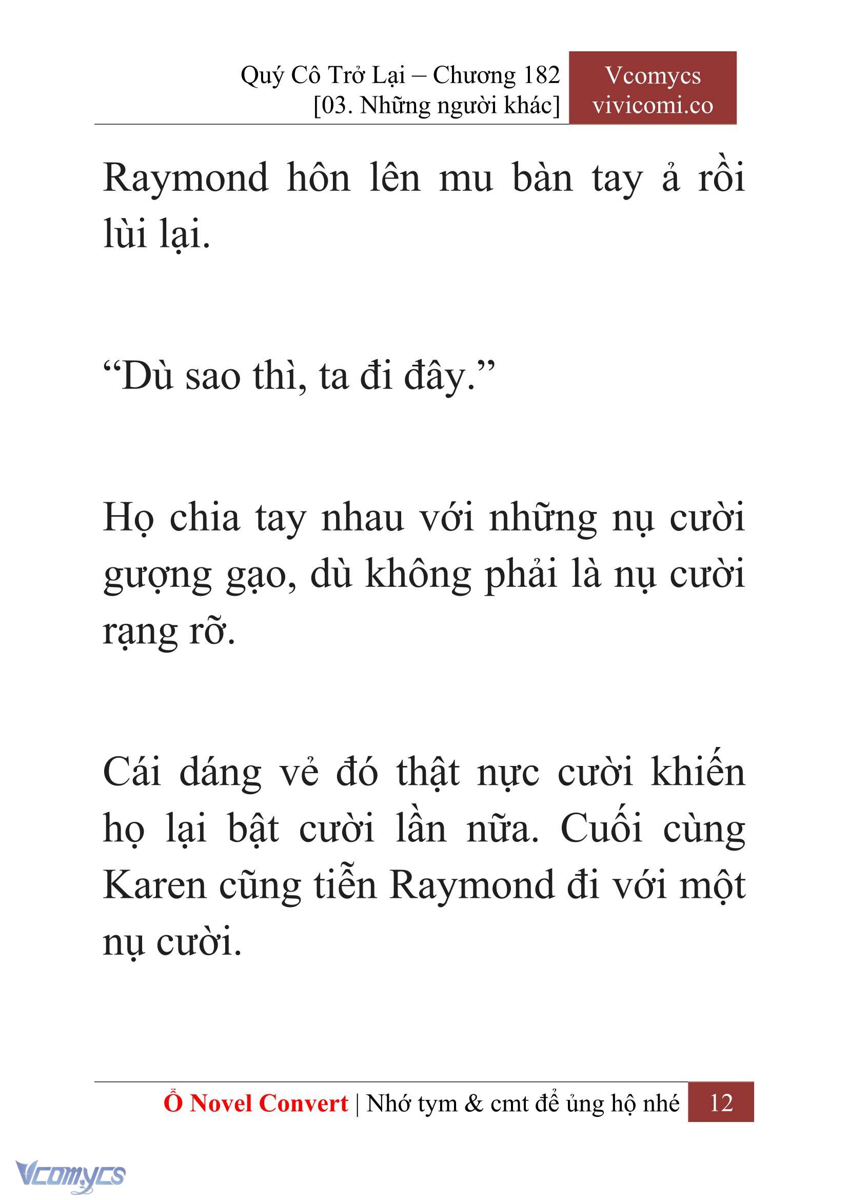 [Novel] Quý Cô Trở Lại Chapter 182 - Trang 15