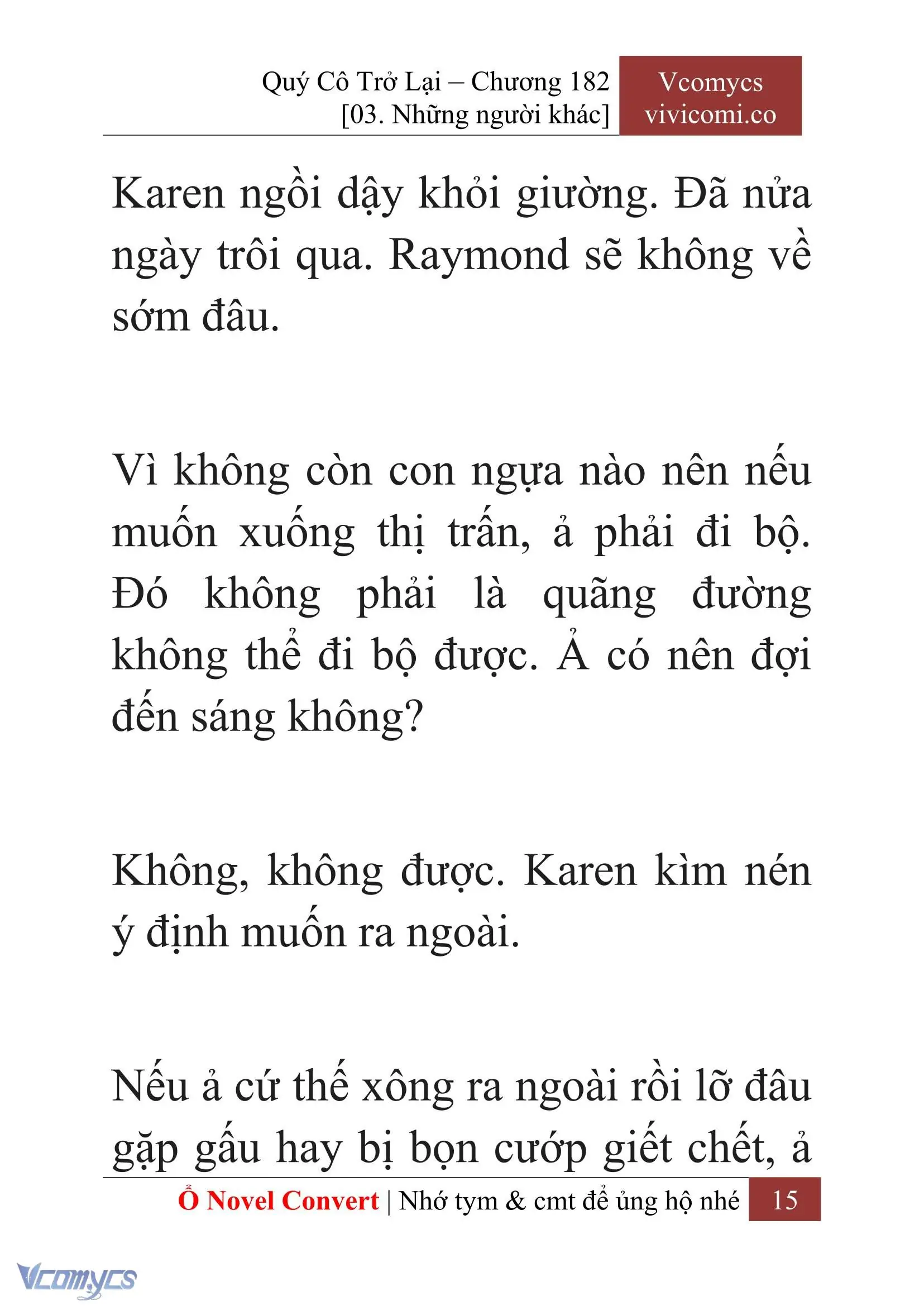 [Novel] Quý Cô Trở Lại Chapter 182 - Trang 18