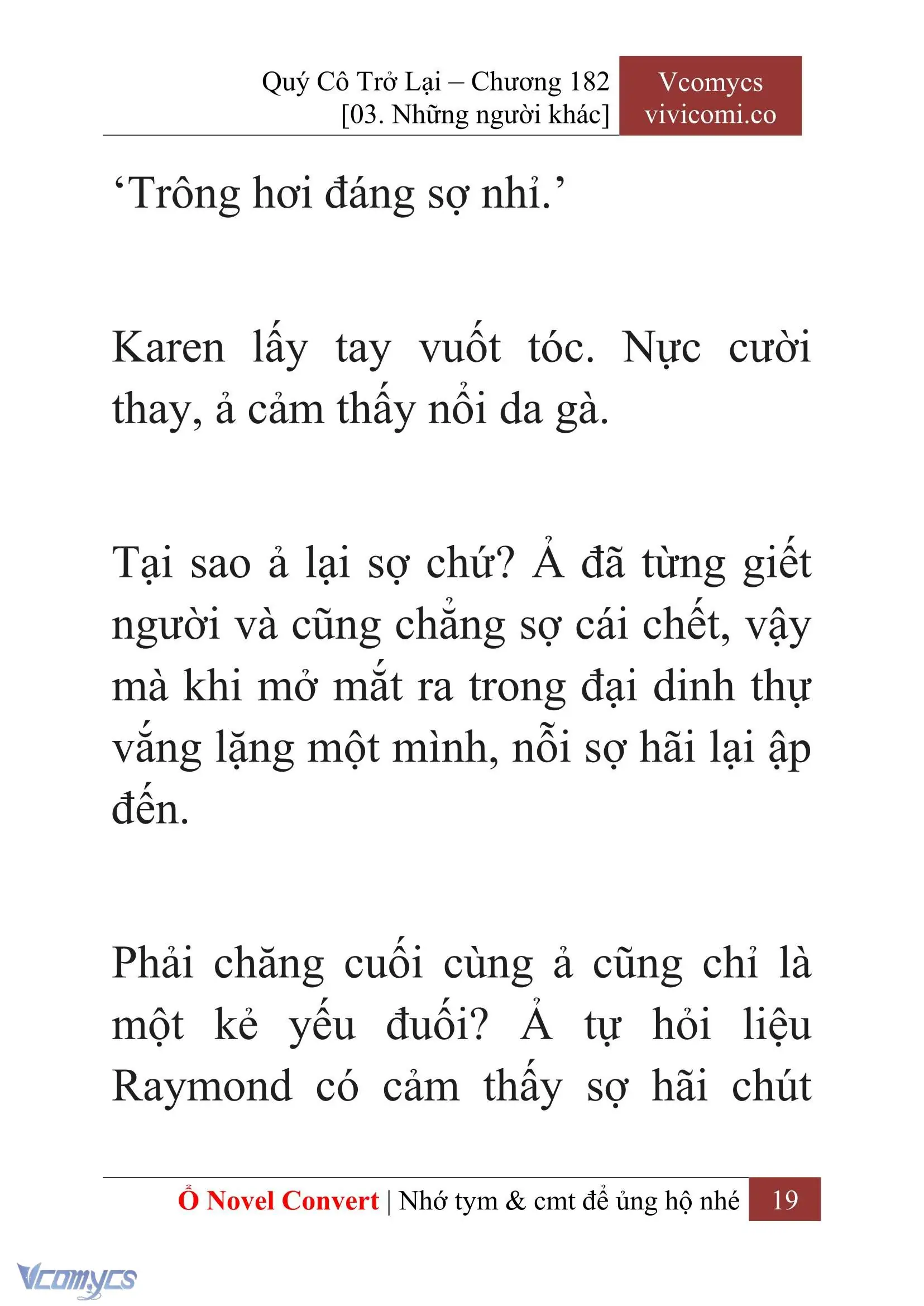 [Novel] Quý Cô Trở Lại Chapter 182 - Trang 22