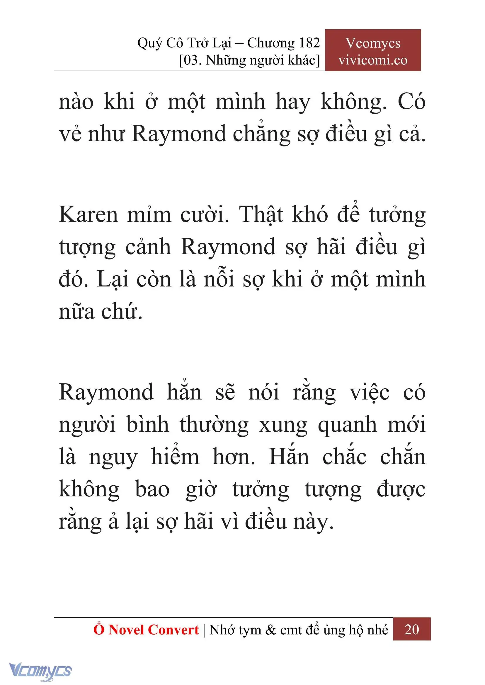 [Novel] Quý Cô Trở Lại Chapter 182 - Trang 23